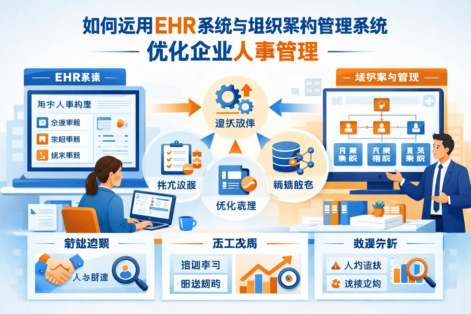 如何运用EHR系统与组织架构管理系统优化企业人事管理
