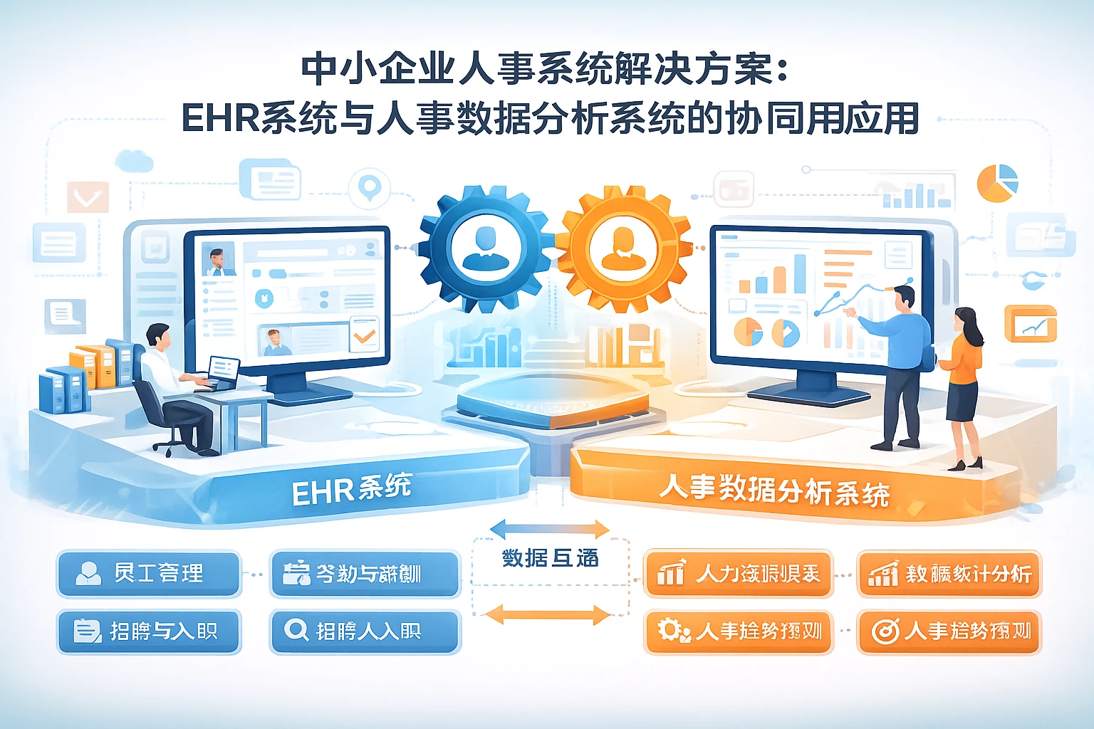 中小企业人事系统解决方案:EHR系统与人事数据分析系统的协同应用