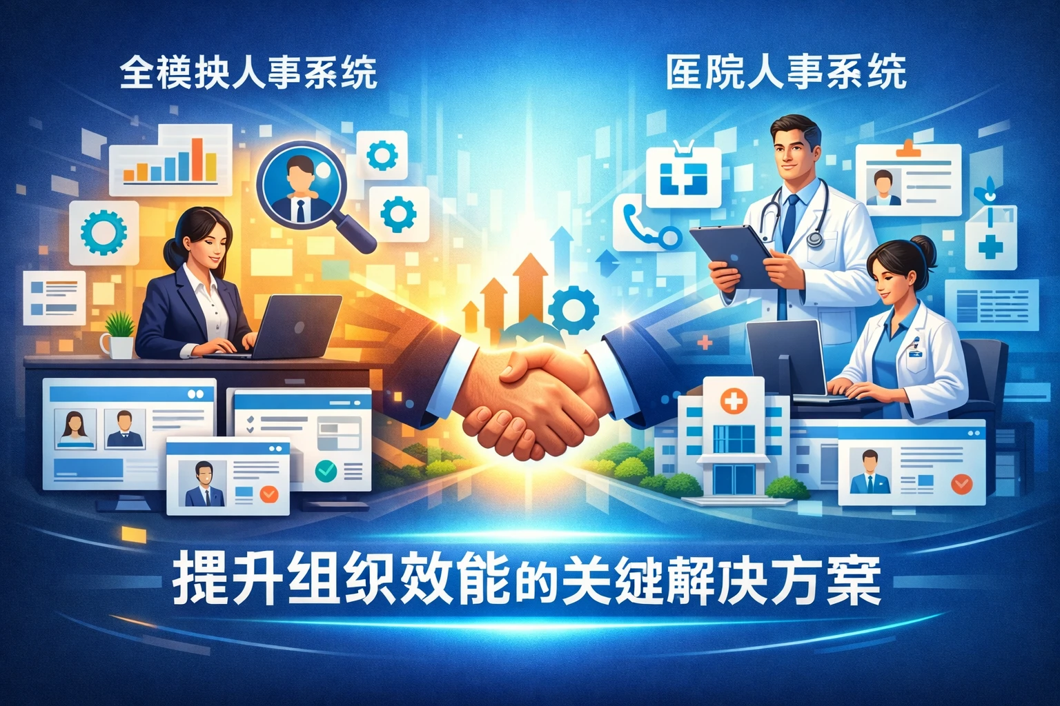 全模块人事系统与医院人事系统:提升组织效能的关键解决方案