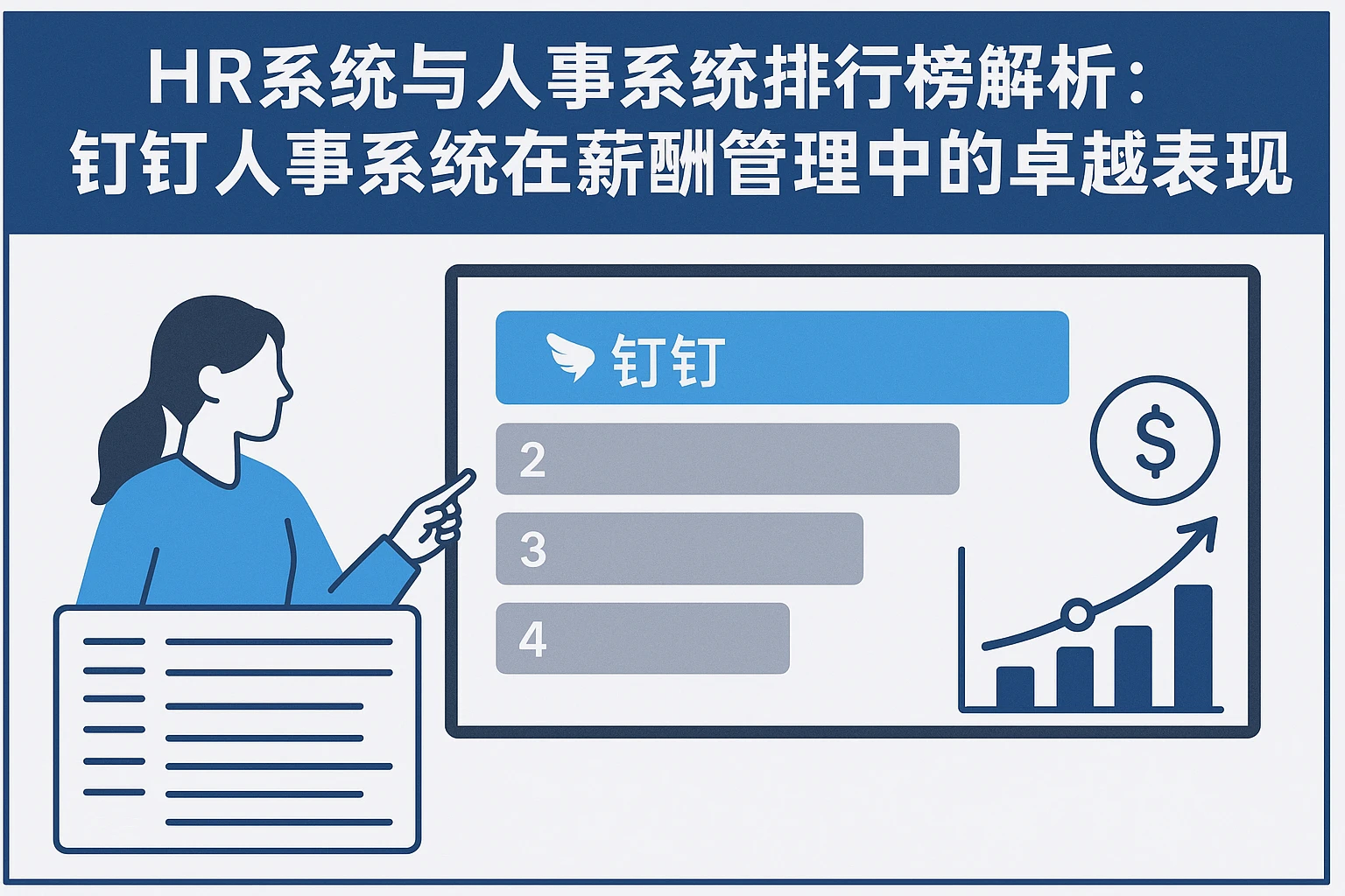 HR系统与人事系统排行榜解析:钉钉人事系统在薪酬管理中的卓越表现
