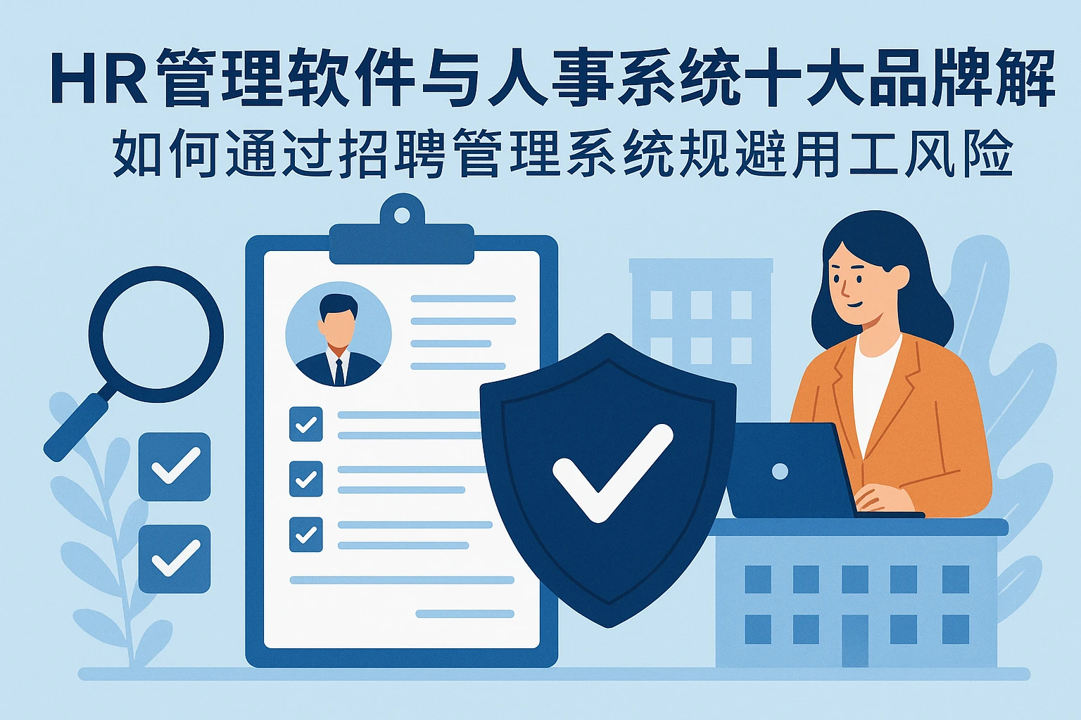 HR管理软件与人事系统十大品牌解析：如何通过招聘管理系统规避用工风险