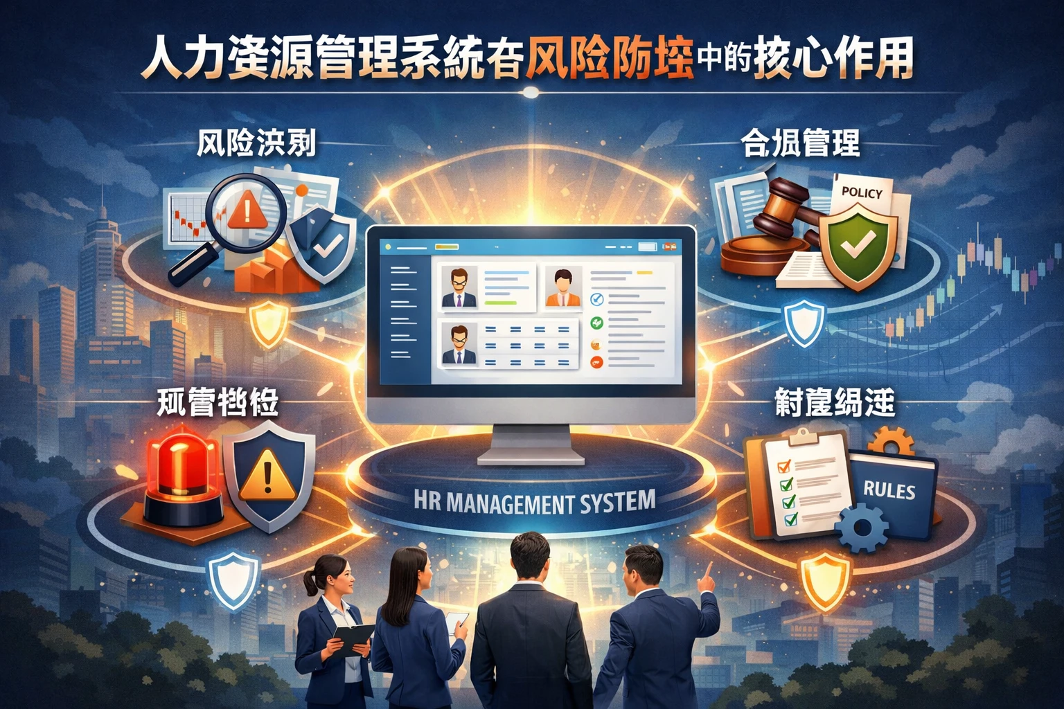 人力资源管理系统在风险防控中的核心作用