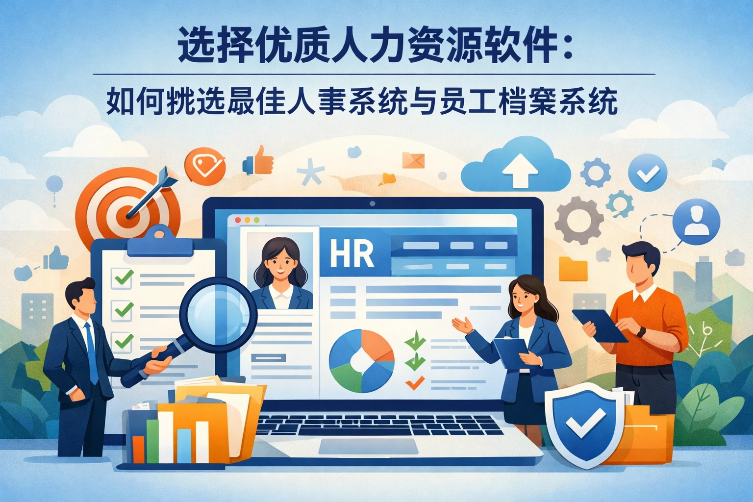 选择优质人力资源软件：如何挑选最佳人事系统与员工档案系统