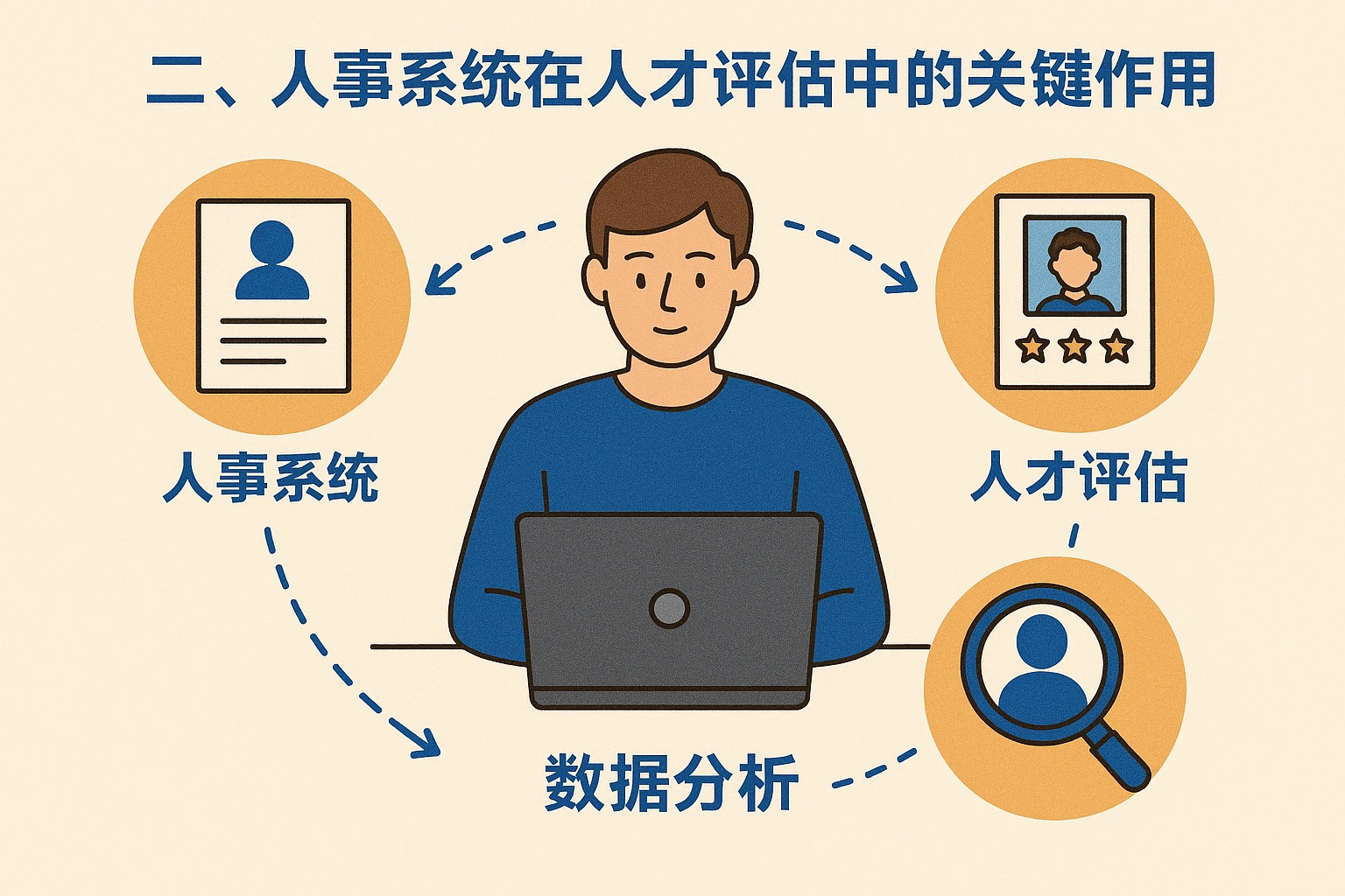 二、人事系统在人才评估中的关键作用