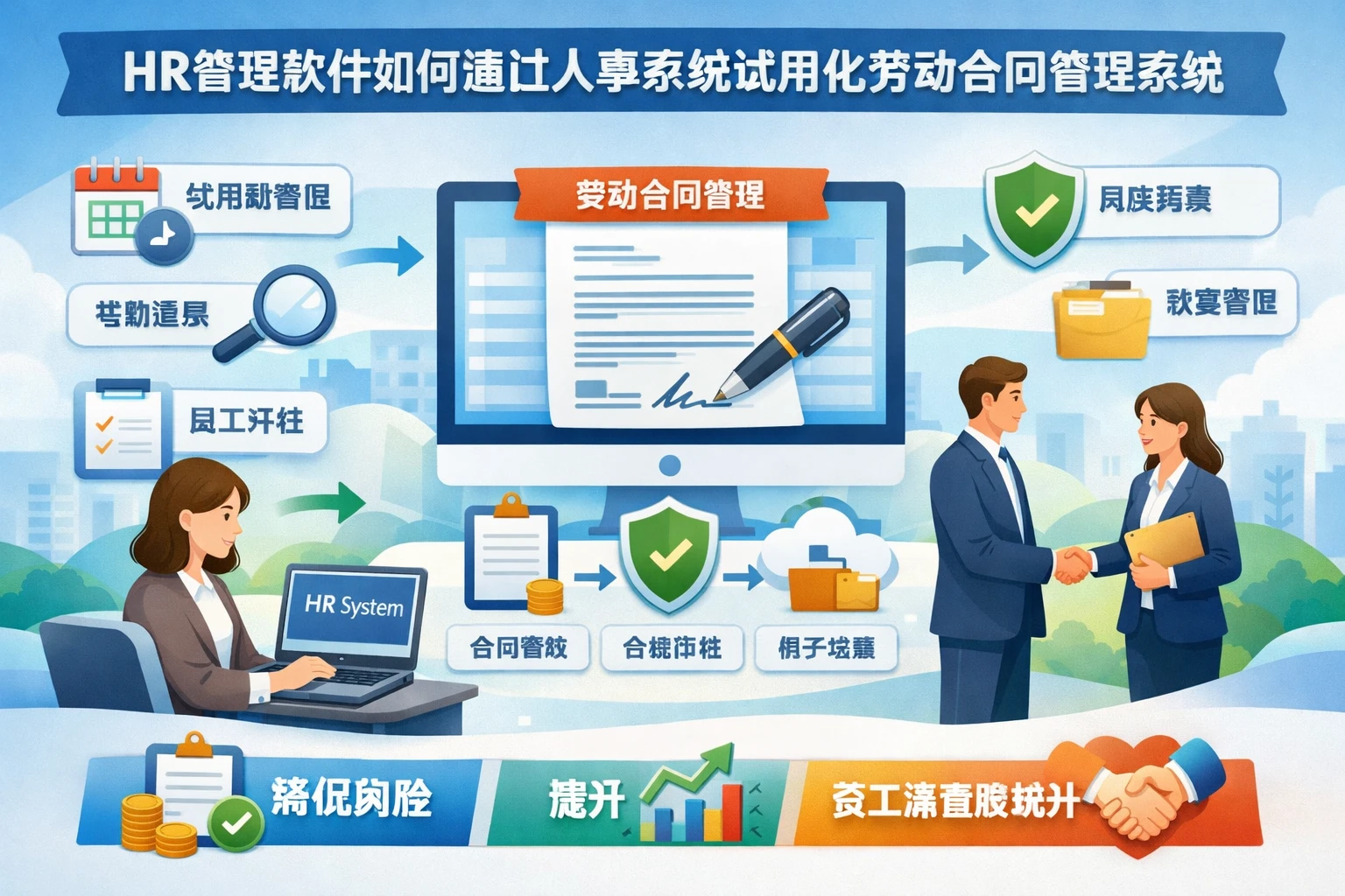 HR管理软件如何通过人事系统试用优化劳动合同管理系统
