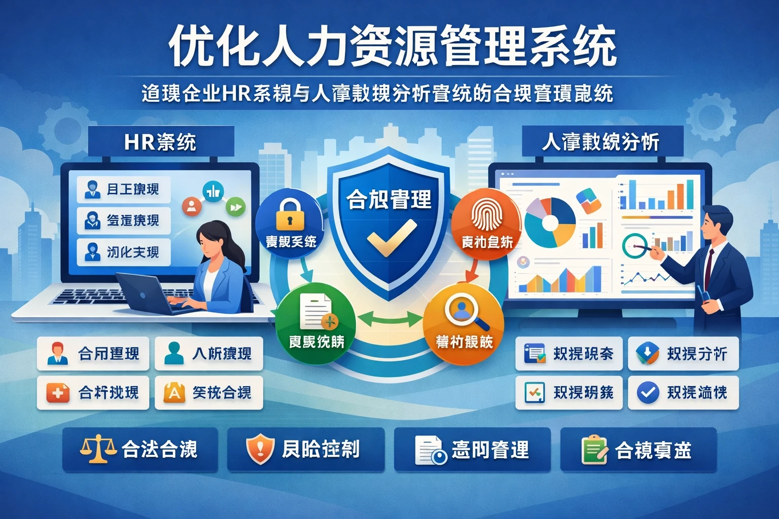 优化人力资源管理系统：连锁企业HR系统与人事数据分析系统的合规管理策略