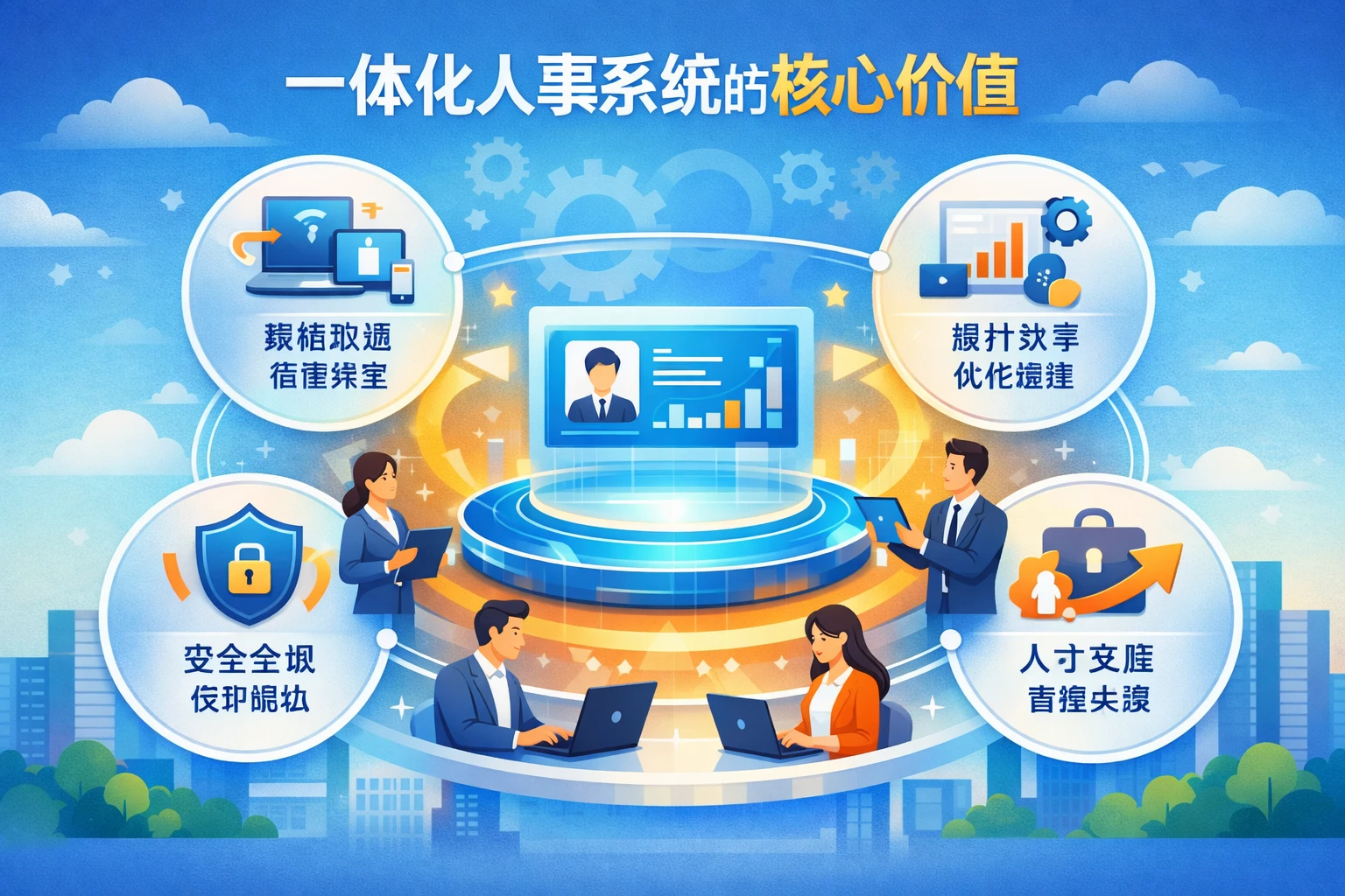 一体化人事系统的核心价值