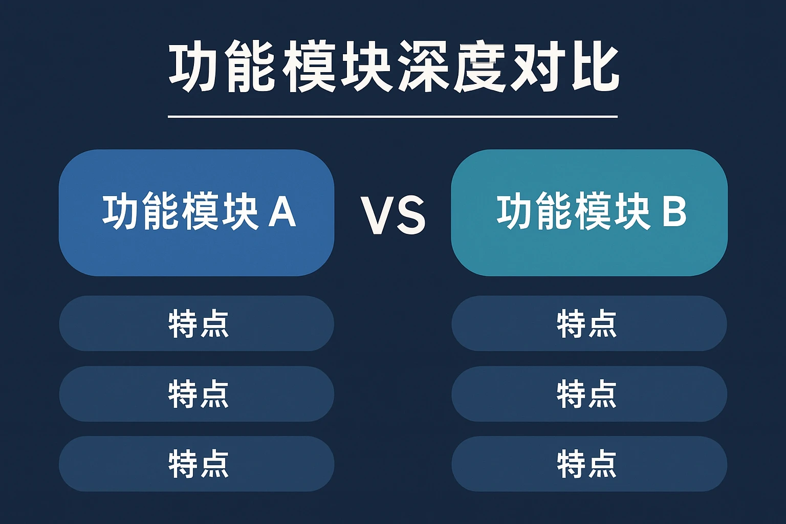 功能模块深度对比