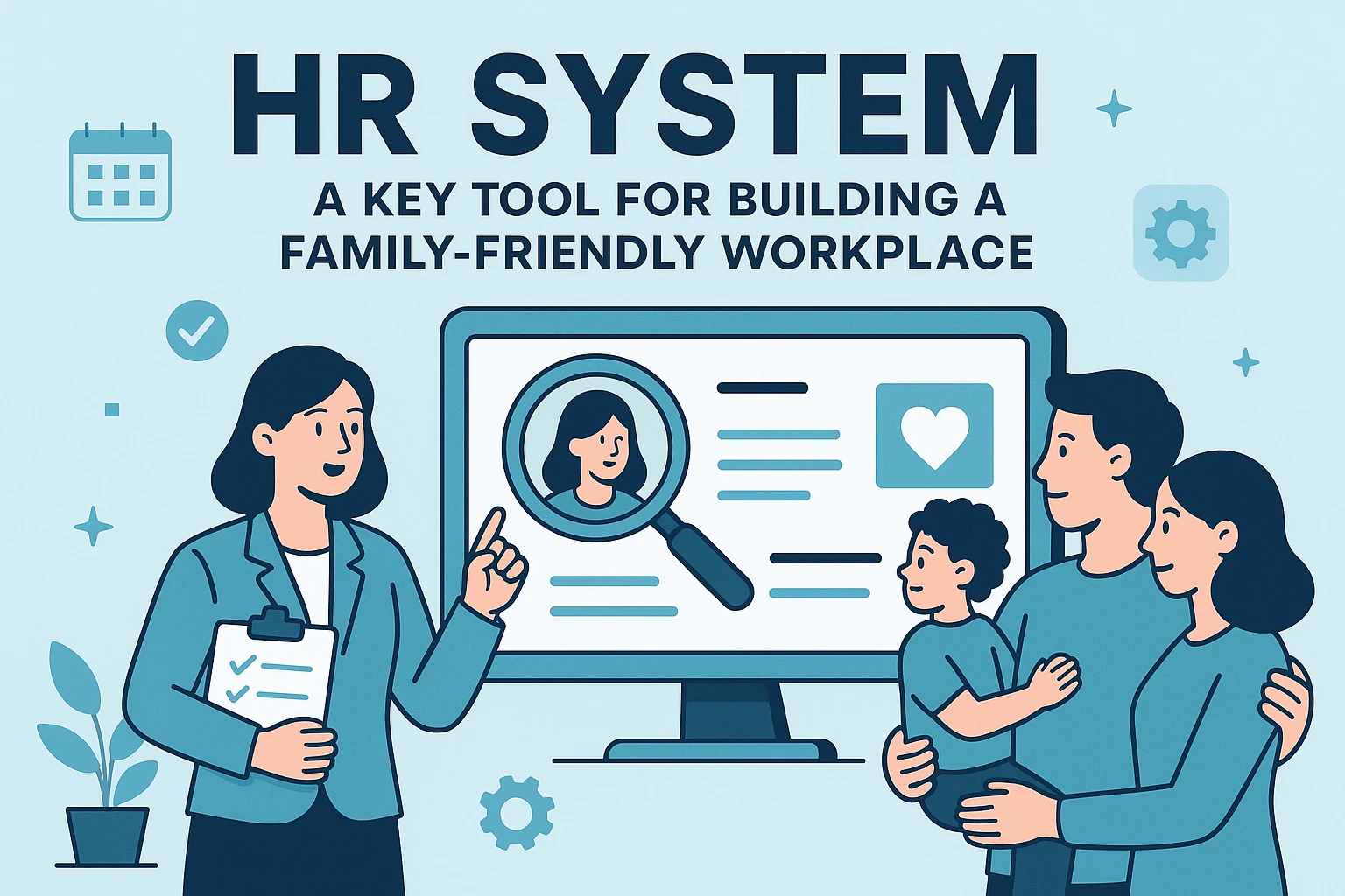 HR系统：构建家庭友好型职场的关键工具