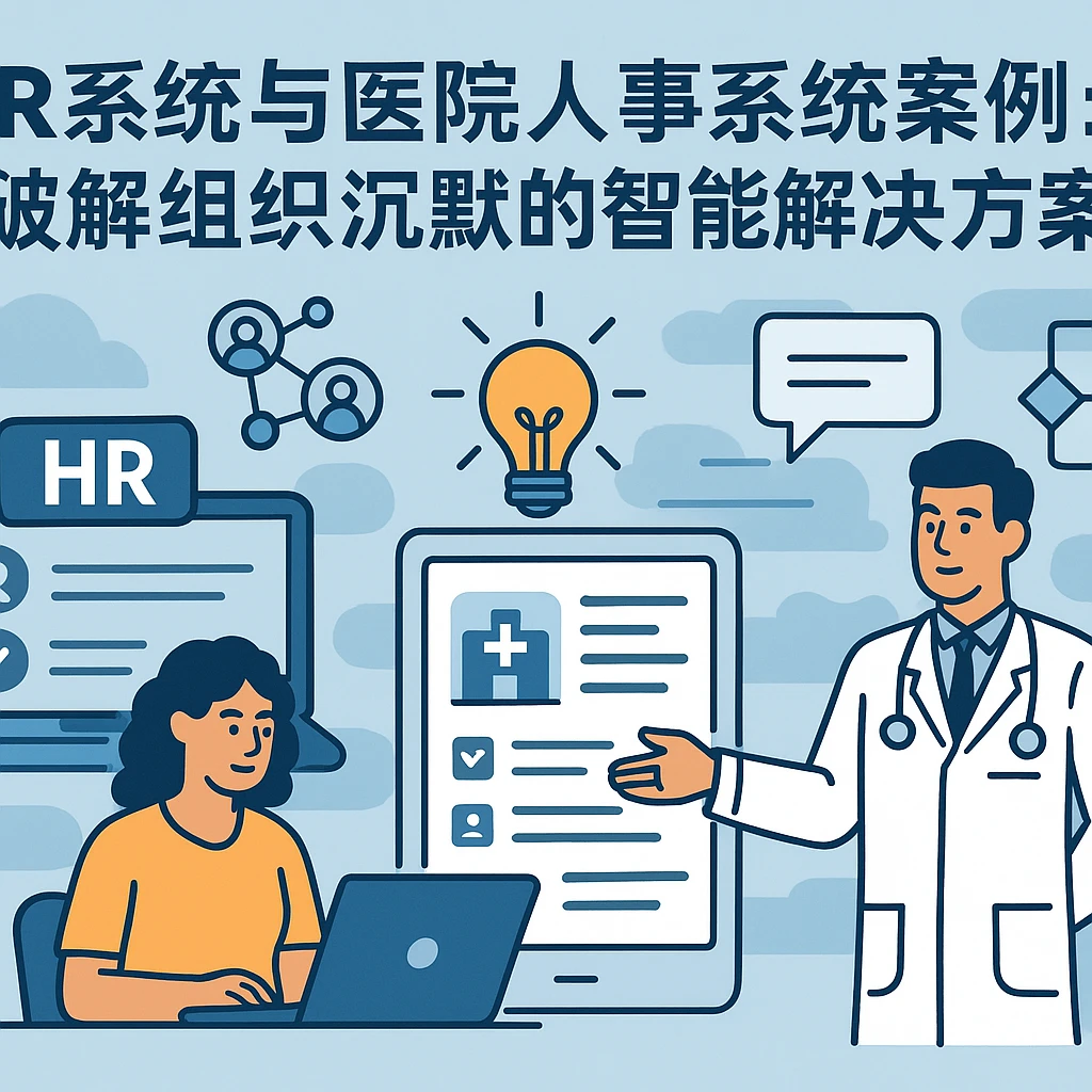 HR系统与医院人事系统案例:破解组织沉默的智能解决方案