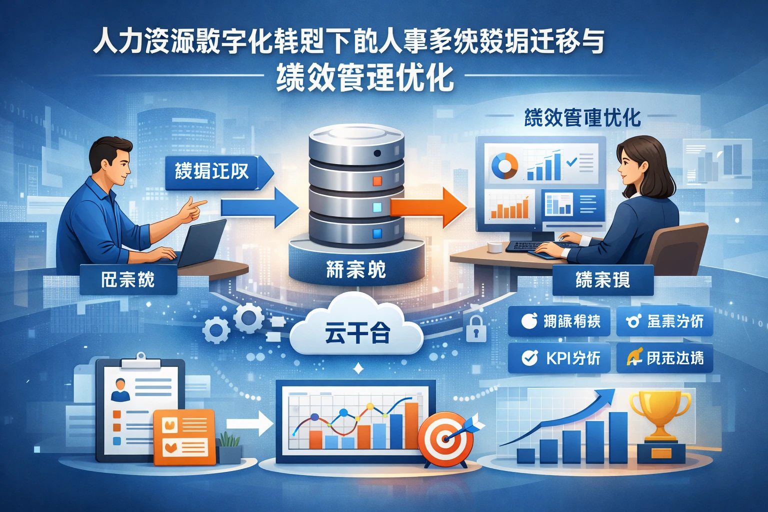 人力资源数字化转型下的人事系统数据迁移与绩效管理优化