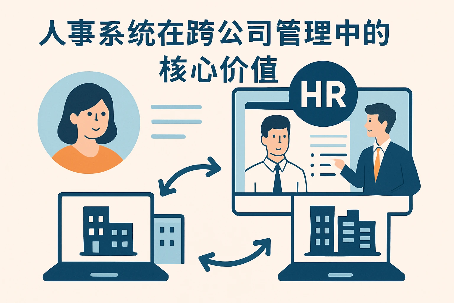 人事系统在跨公司管理中的核心价值