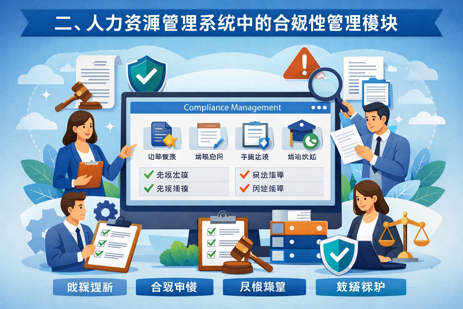 二、人力资源管理系统中的合规性管理模块