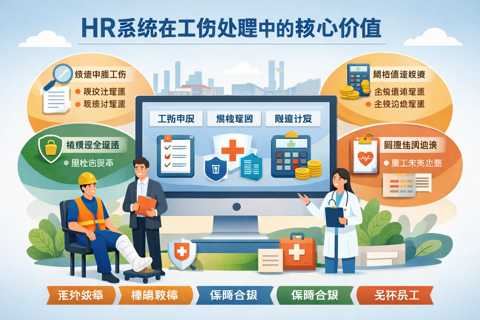 HR系统在工伤处理中的核心价值