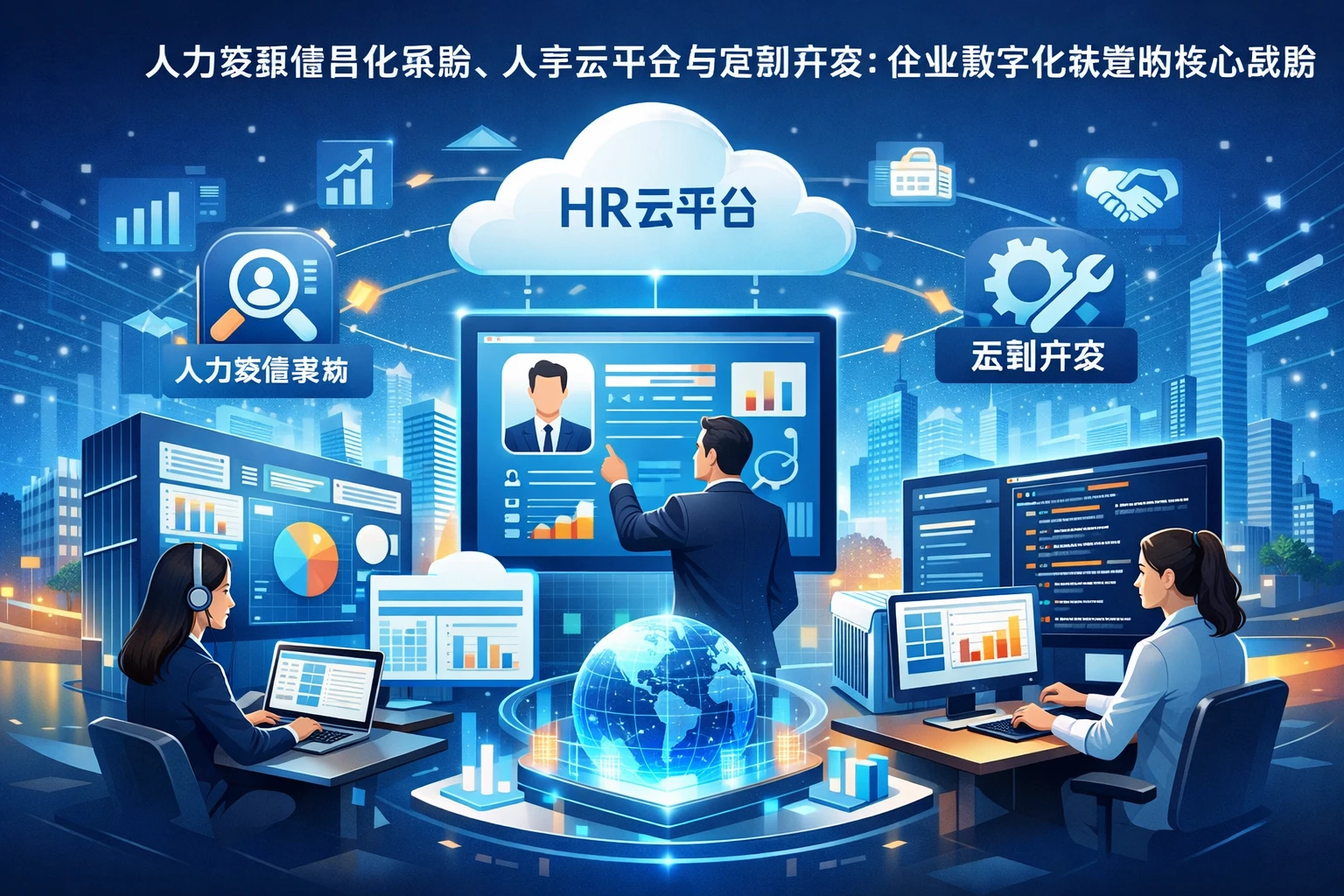 人力资源信息化系统、人事云平台与定制开发：企业数字化转型的核心战略