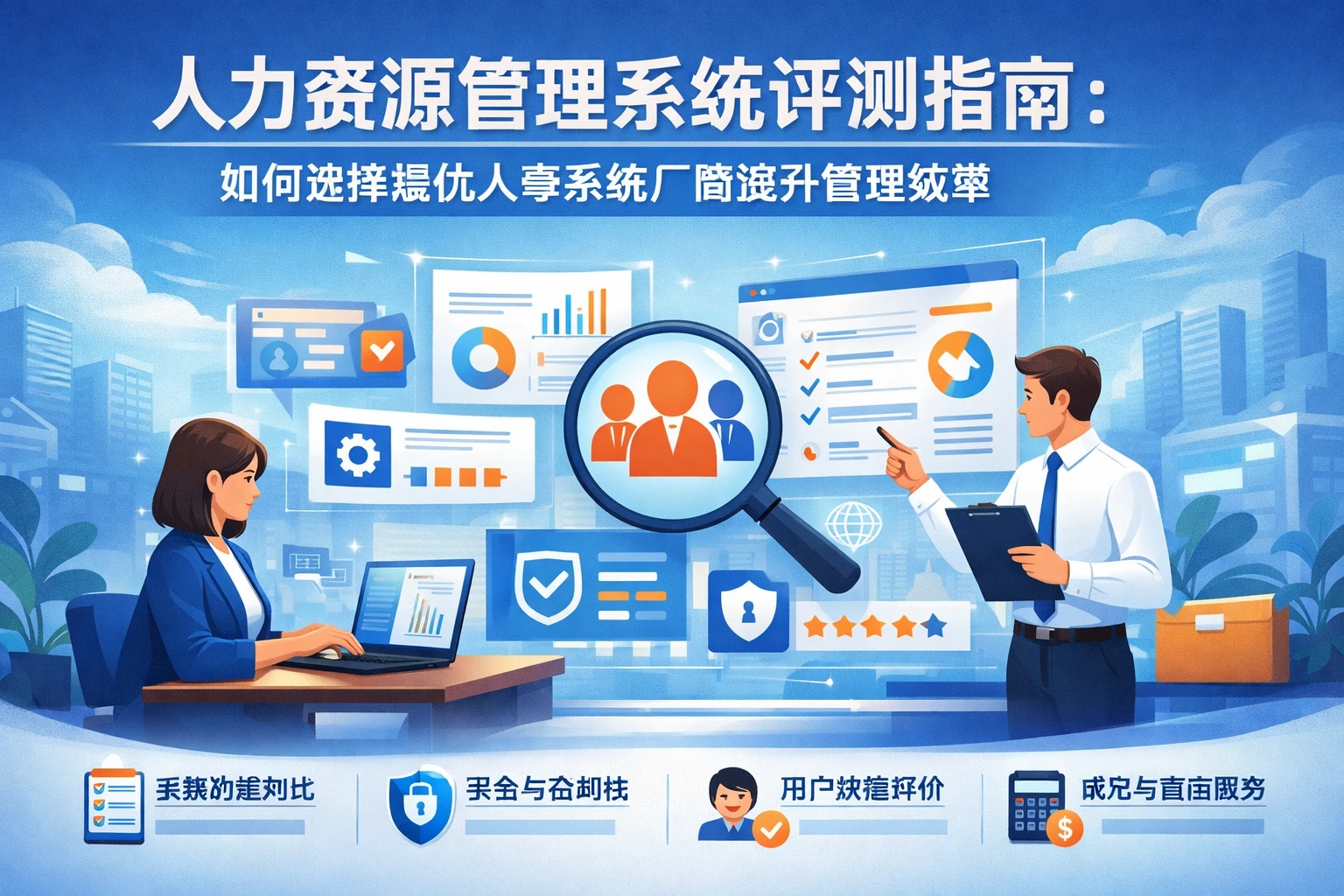 人力资源管理系统评测指南：如何选择最优人事系统厂商提升管理效率
