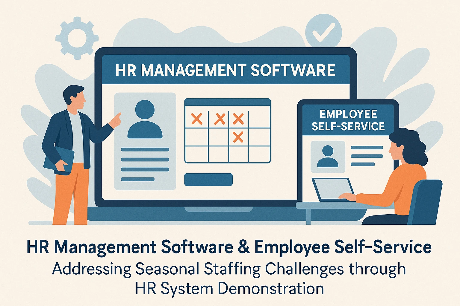 人事管理软件与员工自助系统：通过人事系统演示解决季节性用工难题
