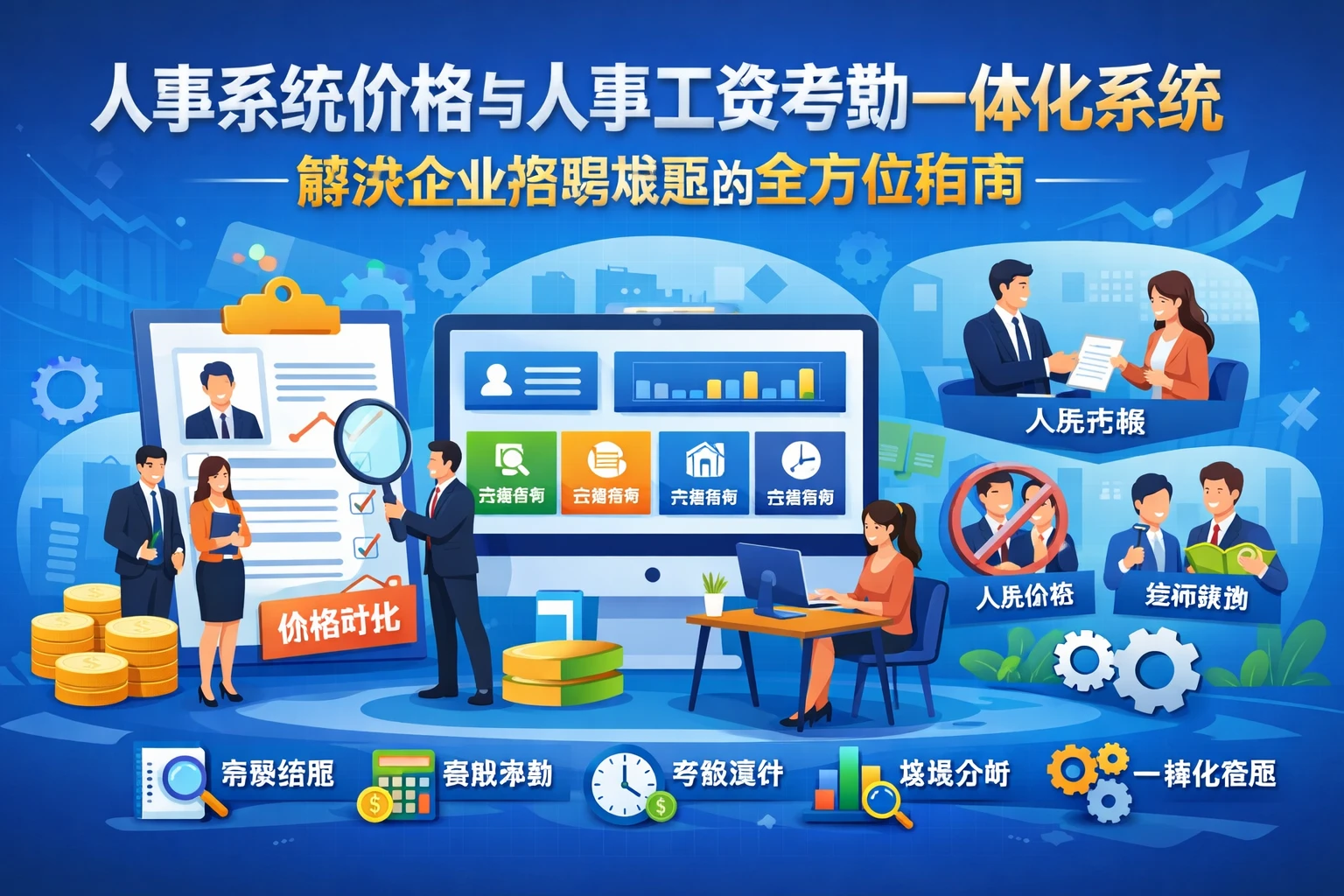 人事系统价格与人事工资考勤一体化系统：解决企业招聘难题的全方位指南