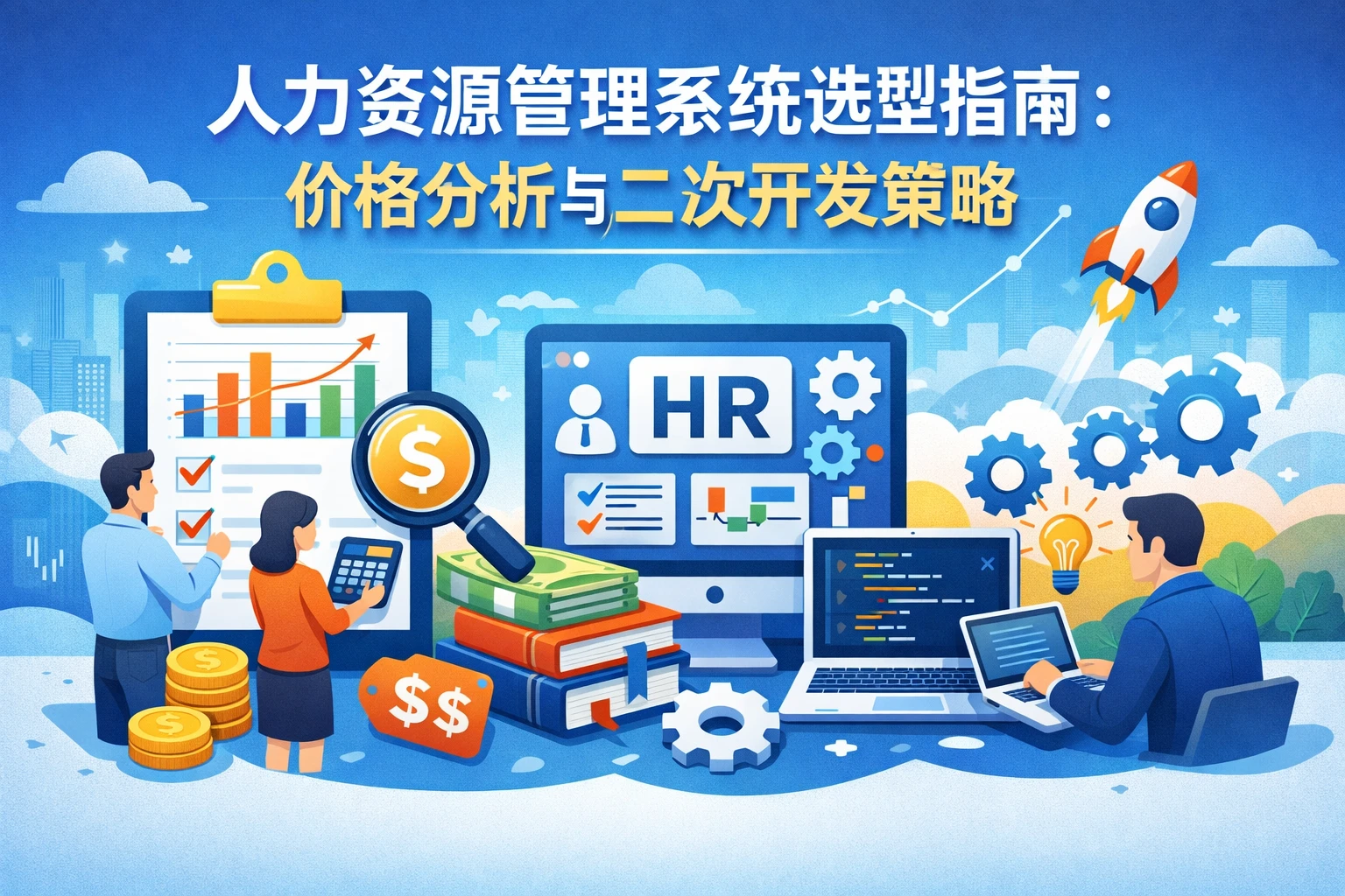 人力资源管理系统选型指南：价格分析与二次开发策略