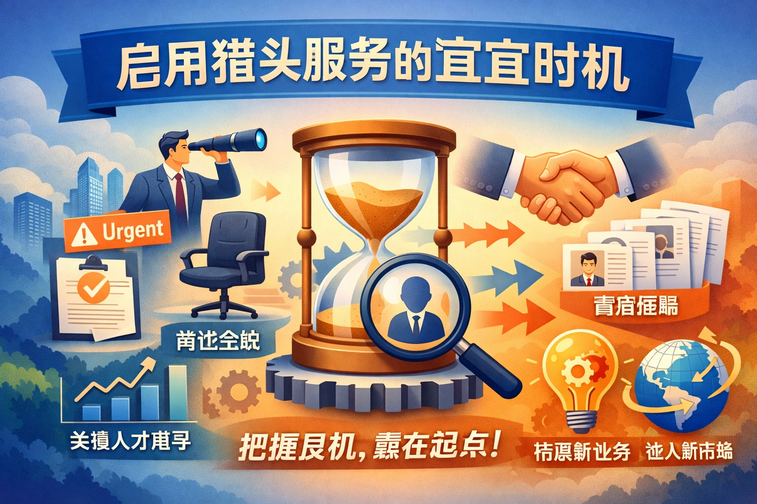 启用猎头服务的适宜时机