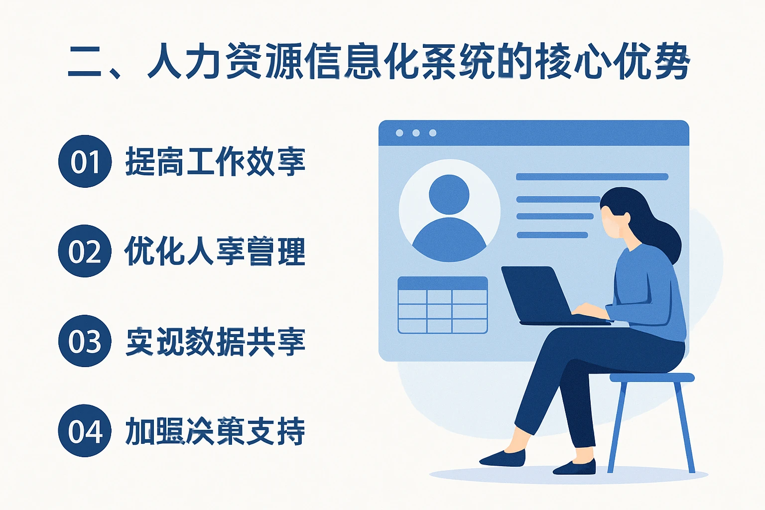 二、人力资源信息化系统的核心优势
