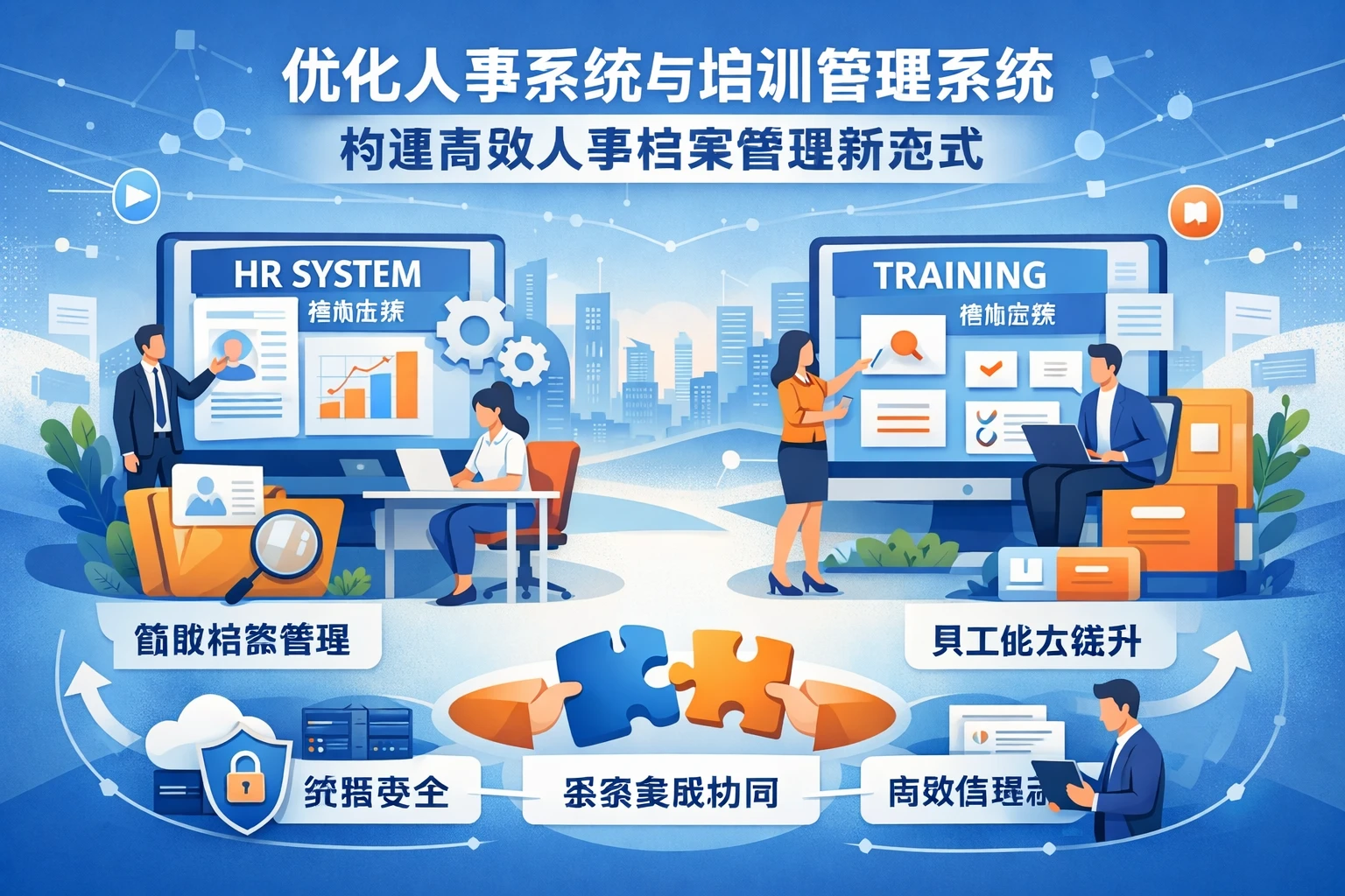 优化人事系统与培训管理系统，构建高效人事档案管理新范式