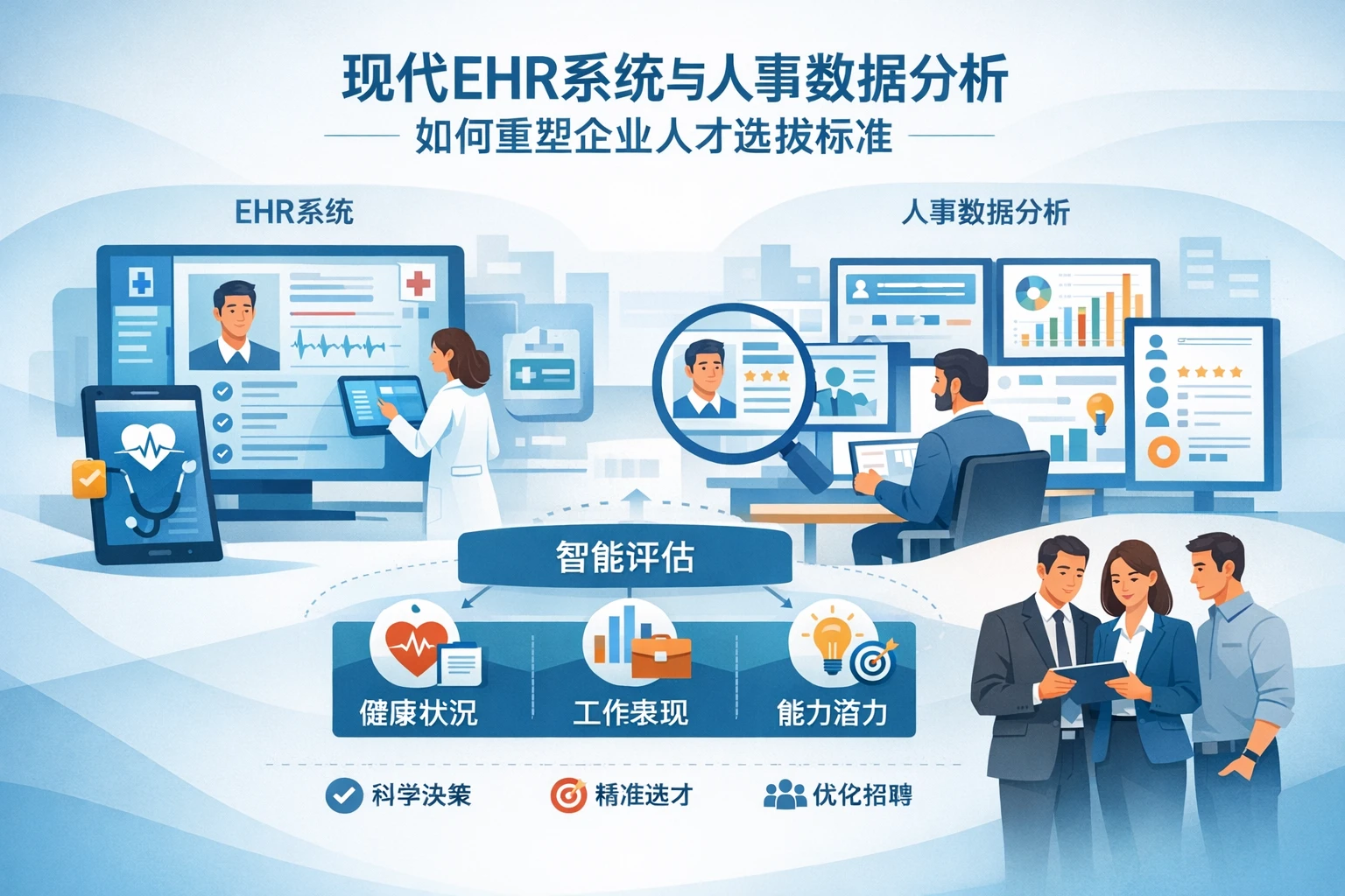 现代EHR系统与人事数据分析如何重塑企业人才选拔标准