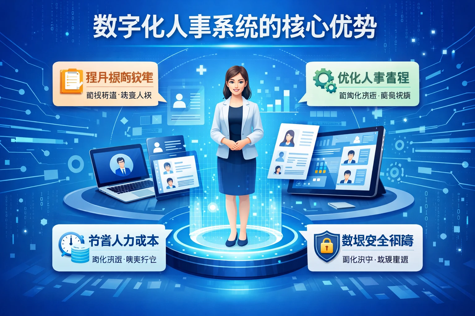 数字化人事系统的核心优势