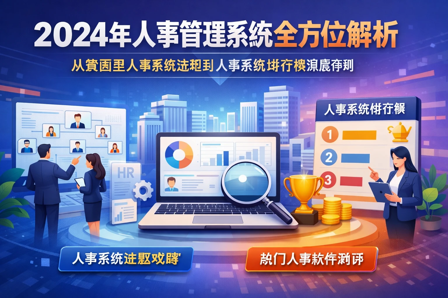 2024年人事管理系统全方位解析：从集团型人事系统选型到人事系统排行榜深度评测