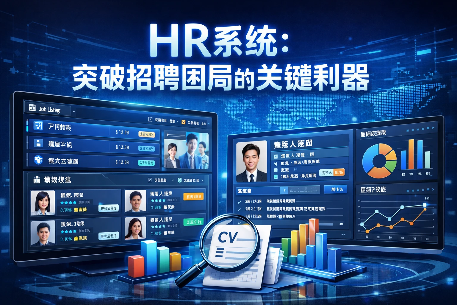 HR系统：突破招聘困局的关键利器