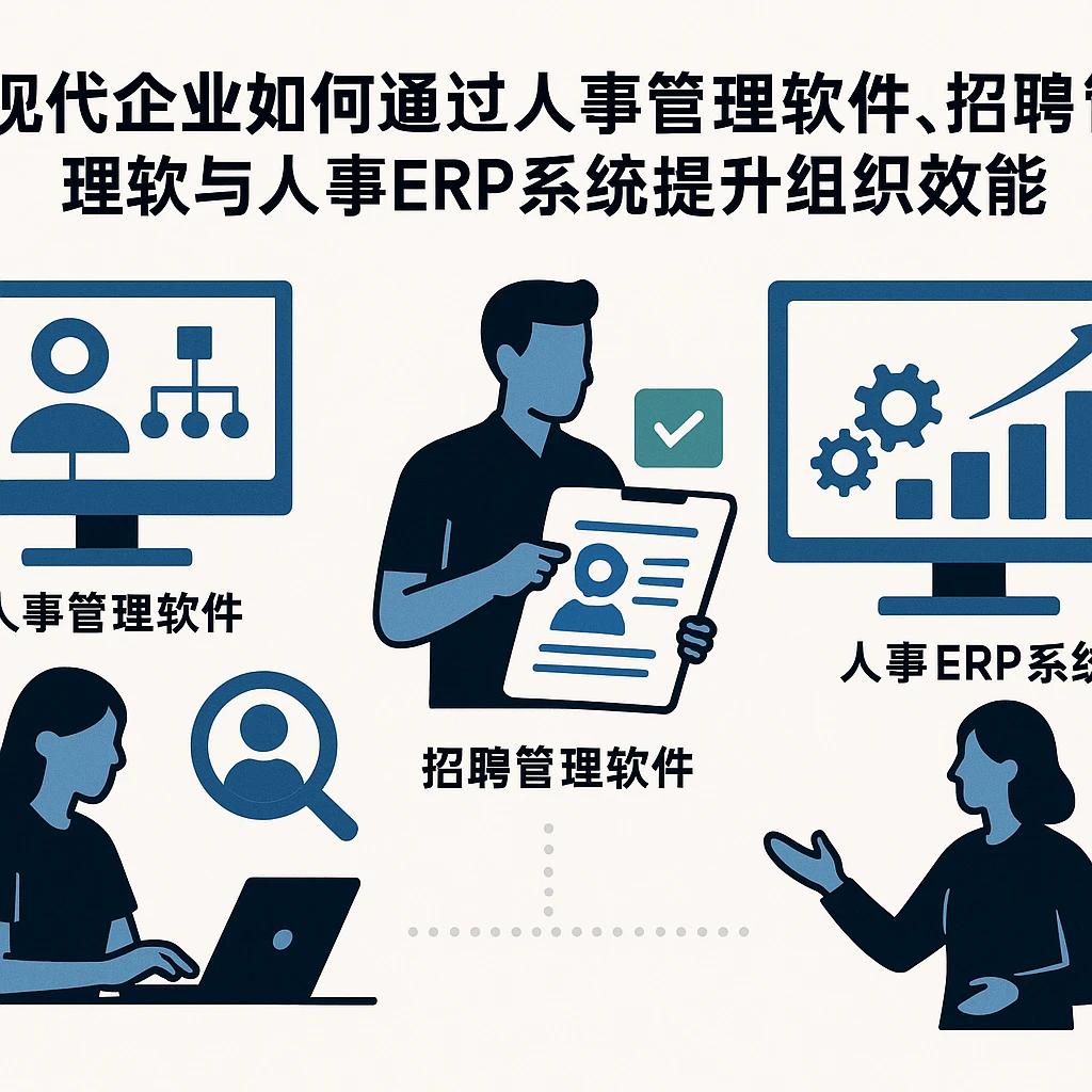 现代企业如何通过人事管理软件、招聘管理软件与人事ERP系统提升组织效能