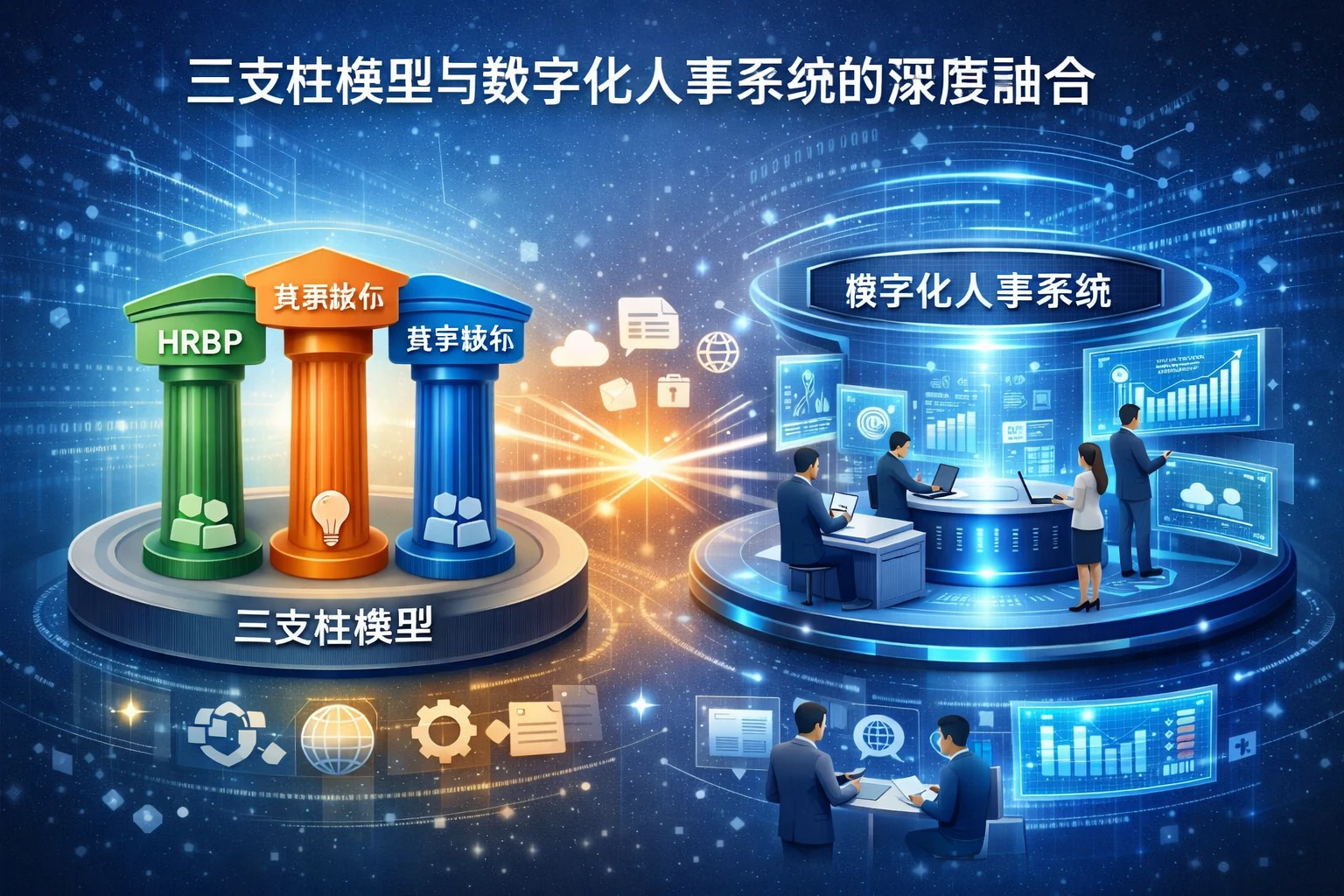 三支柱模型与数字化人事系统的深度融合