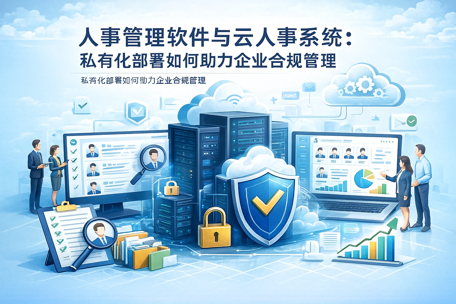 人事管理软件与云人事系统:私有化部署如何助力企业合规管理