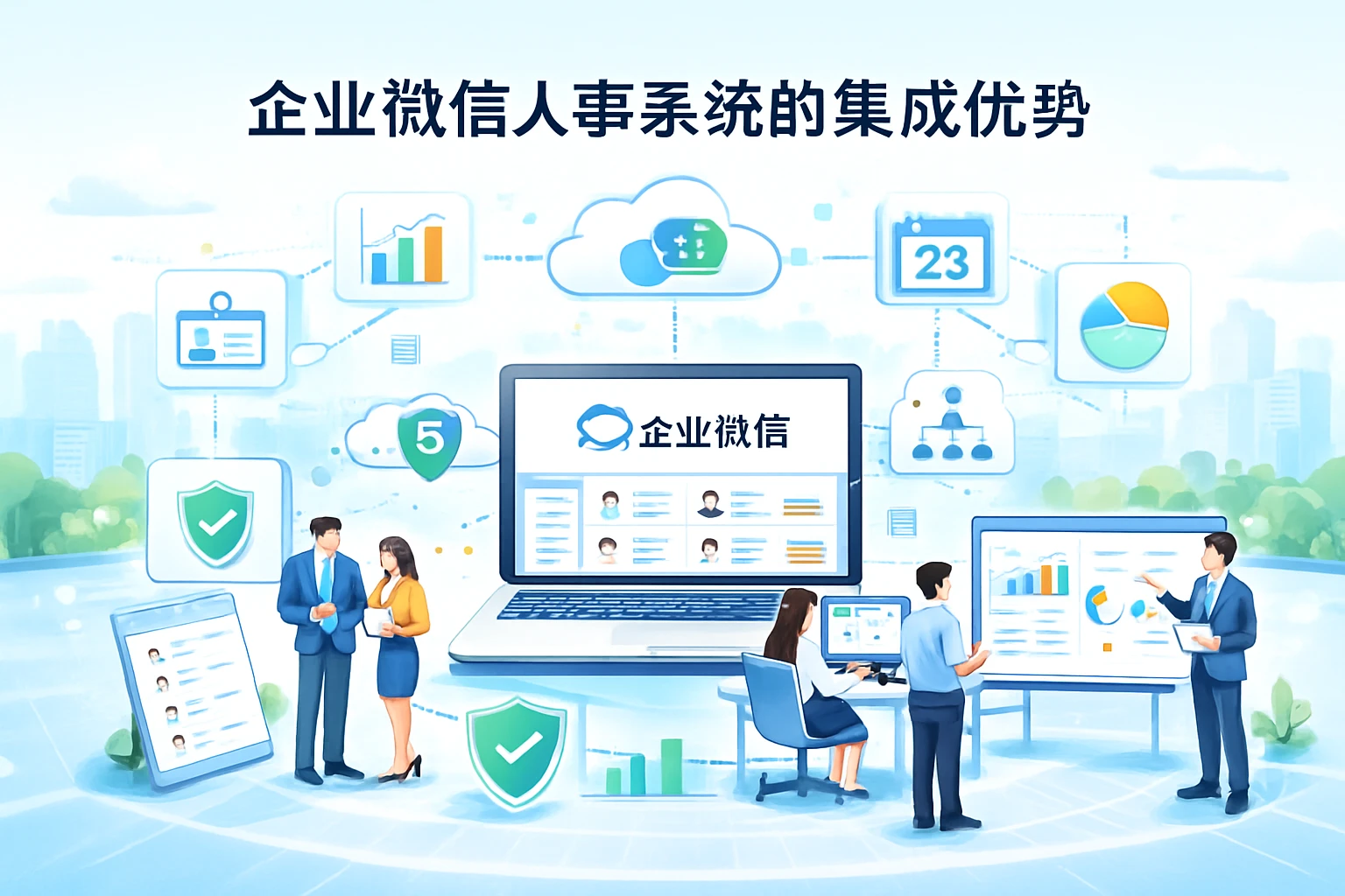 企业微信人事系统的集成优势