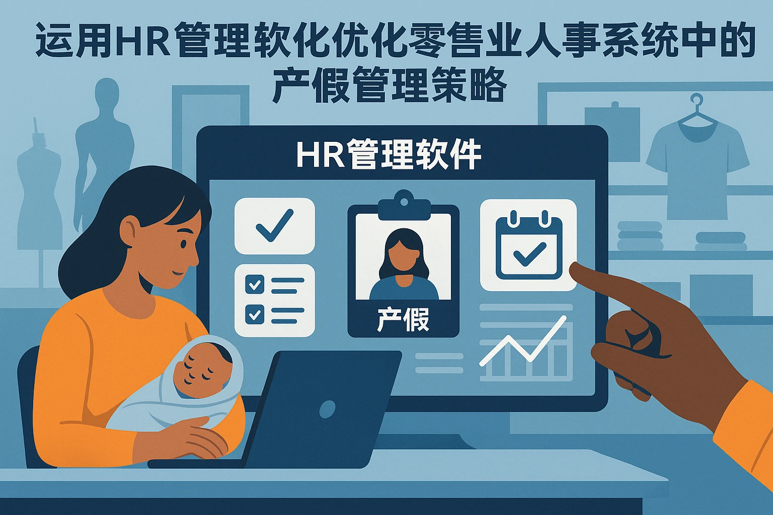 运用HR管理软件优化零售业人事系统中的产假管理策略