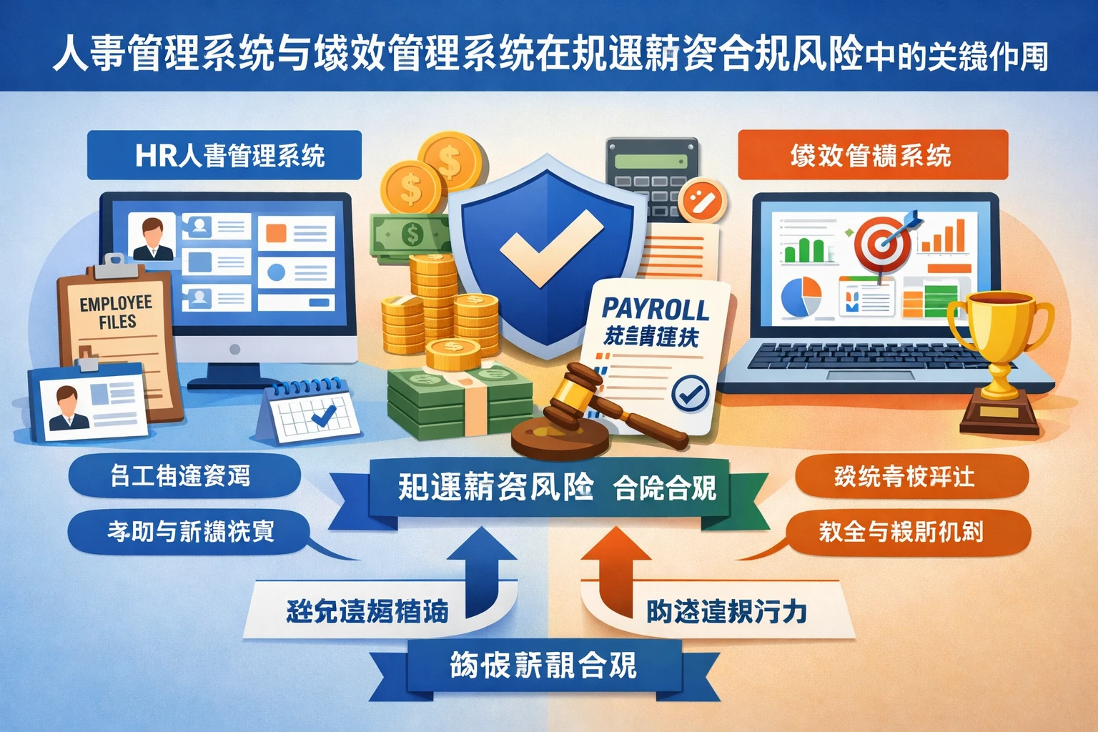 人事管理系统与绩效管理系统在规避薪资合规风险中的关键作用