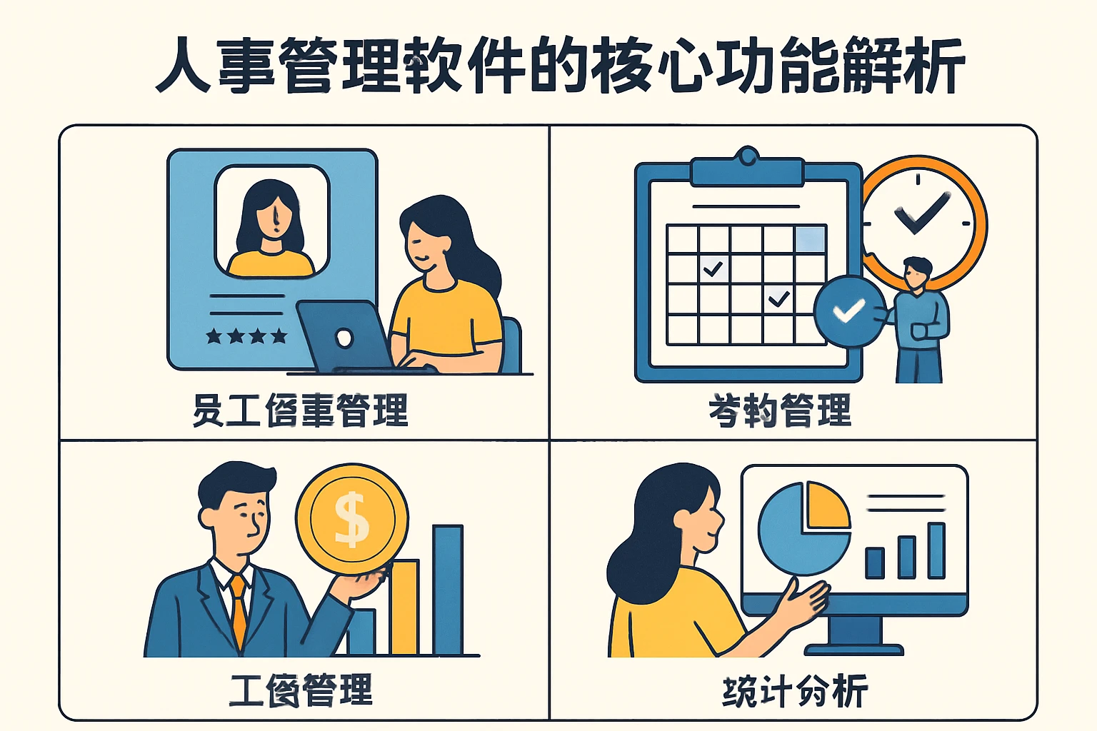 人事管理软件的核心功能解析