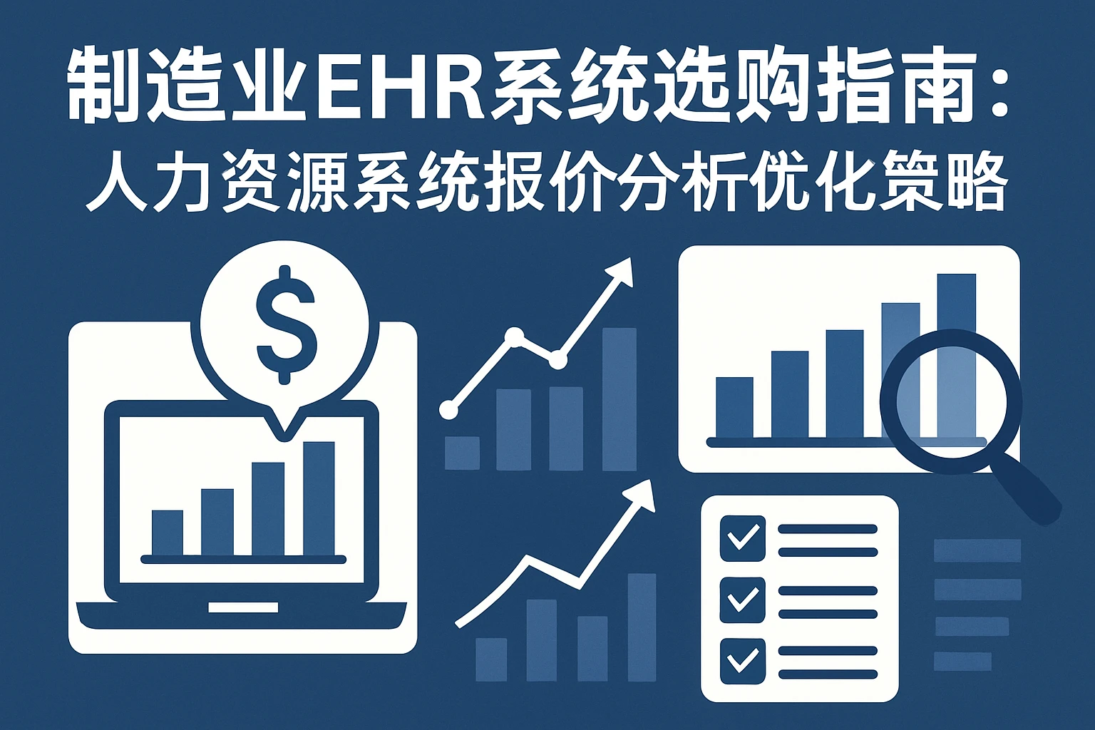 制造业ehr系统选购指南：人力资源系统报价分析与优化策略
