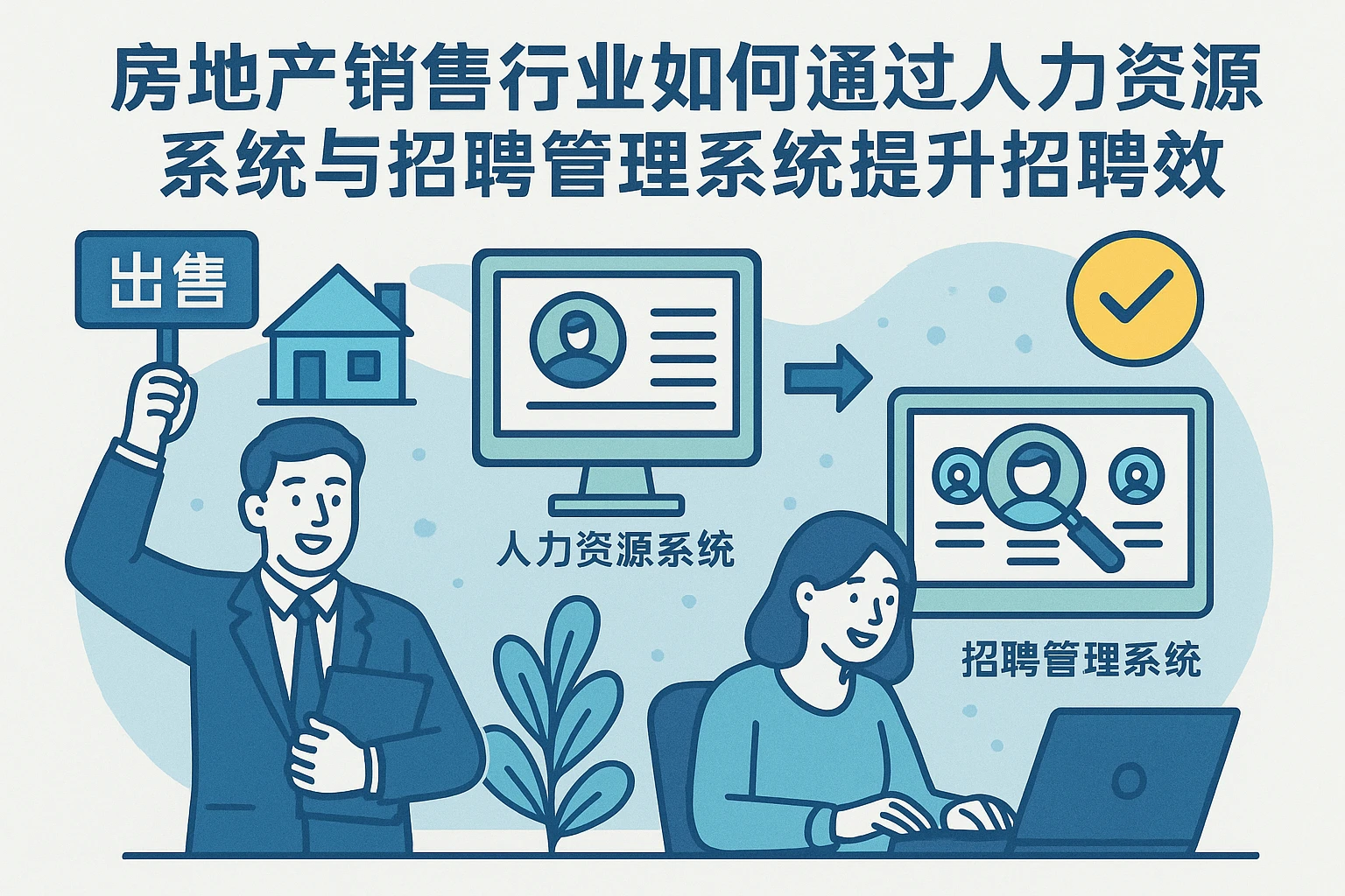 房地产销售行业如何通过人力资源系统与招聘管理系统提升招聘效率