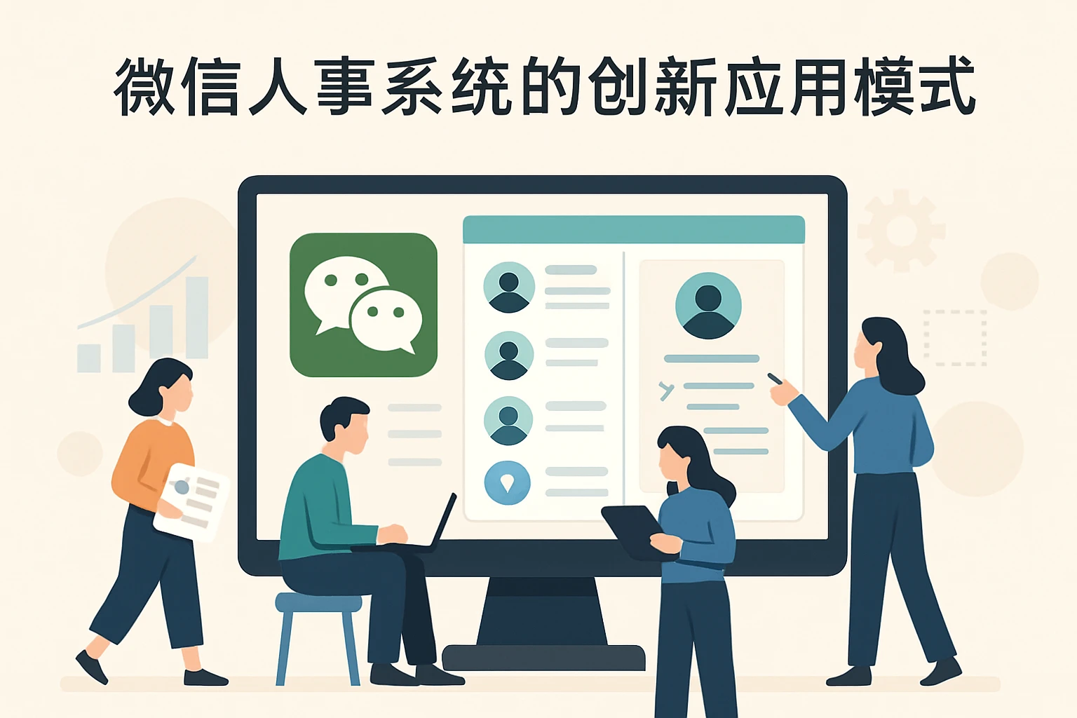 微信人事系统的创新应用模式
