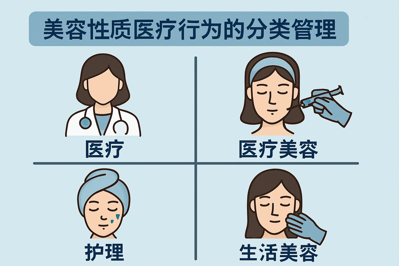 美容性质医疗行为的分类管理