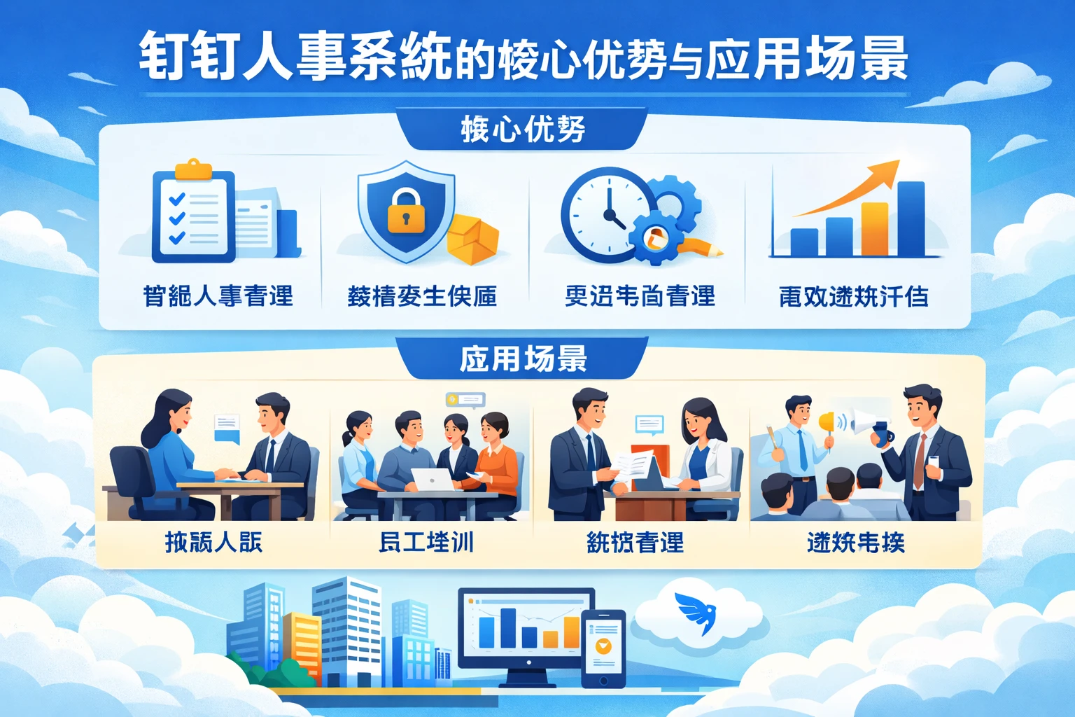 钉钉人事系统的核心优势与应用场景