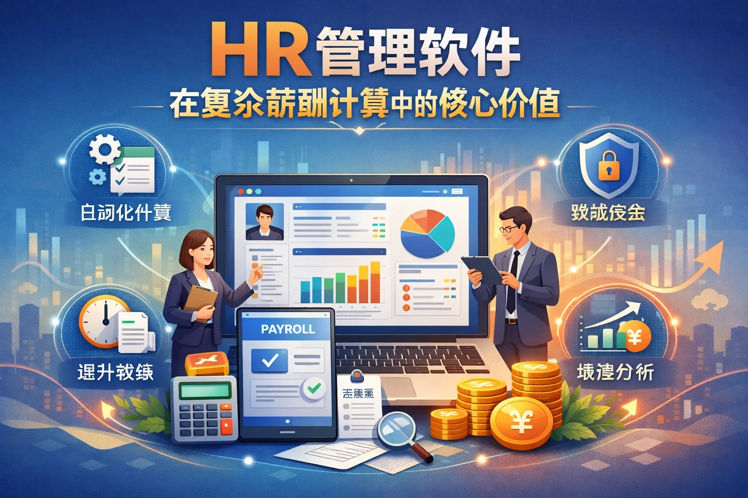 HR管理软件在复杂薪酬计算中的核心价值