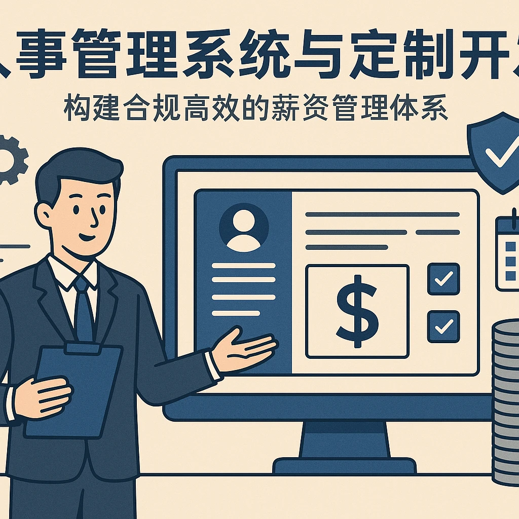 人事管理系统与定制开发：构建合规高效的薪资管理体系