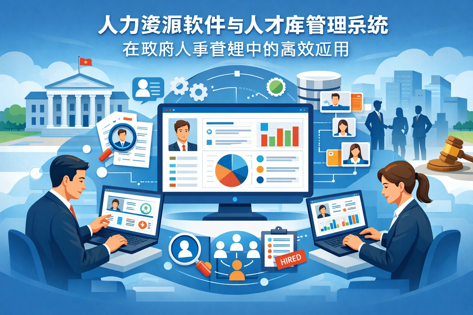 人力资源软件与人才库管理系统在政府人事管理中的高效应用