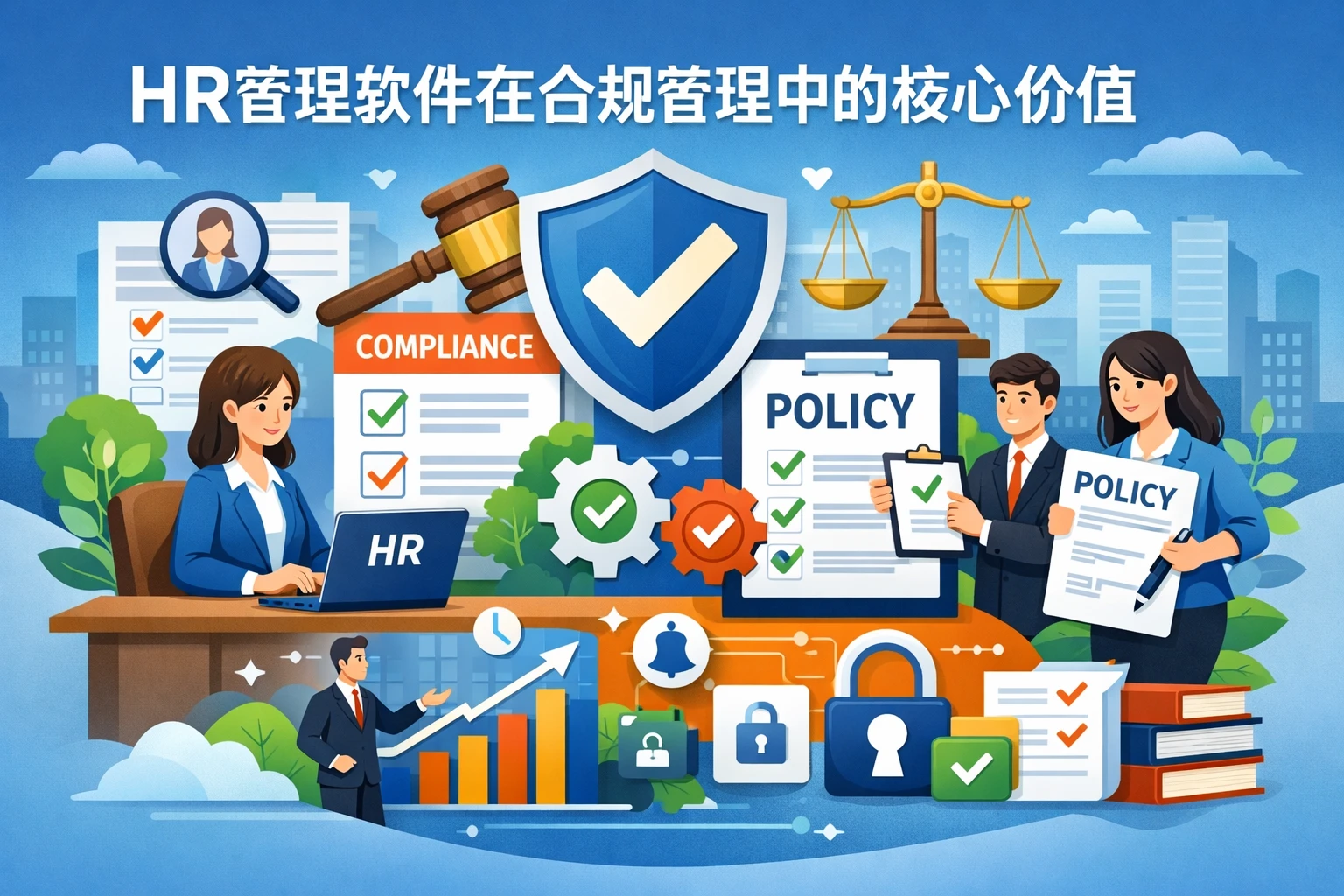 HR管理软件在合规管理中的核心价值