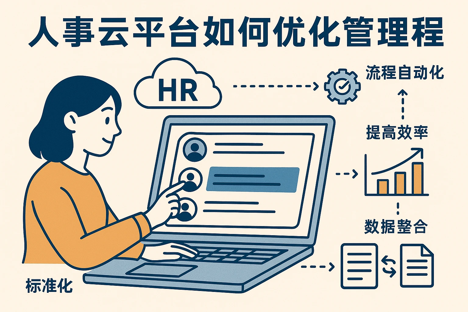 人事云平台如何优化管理流程