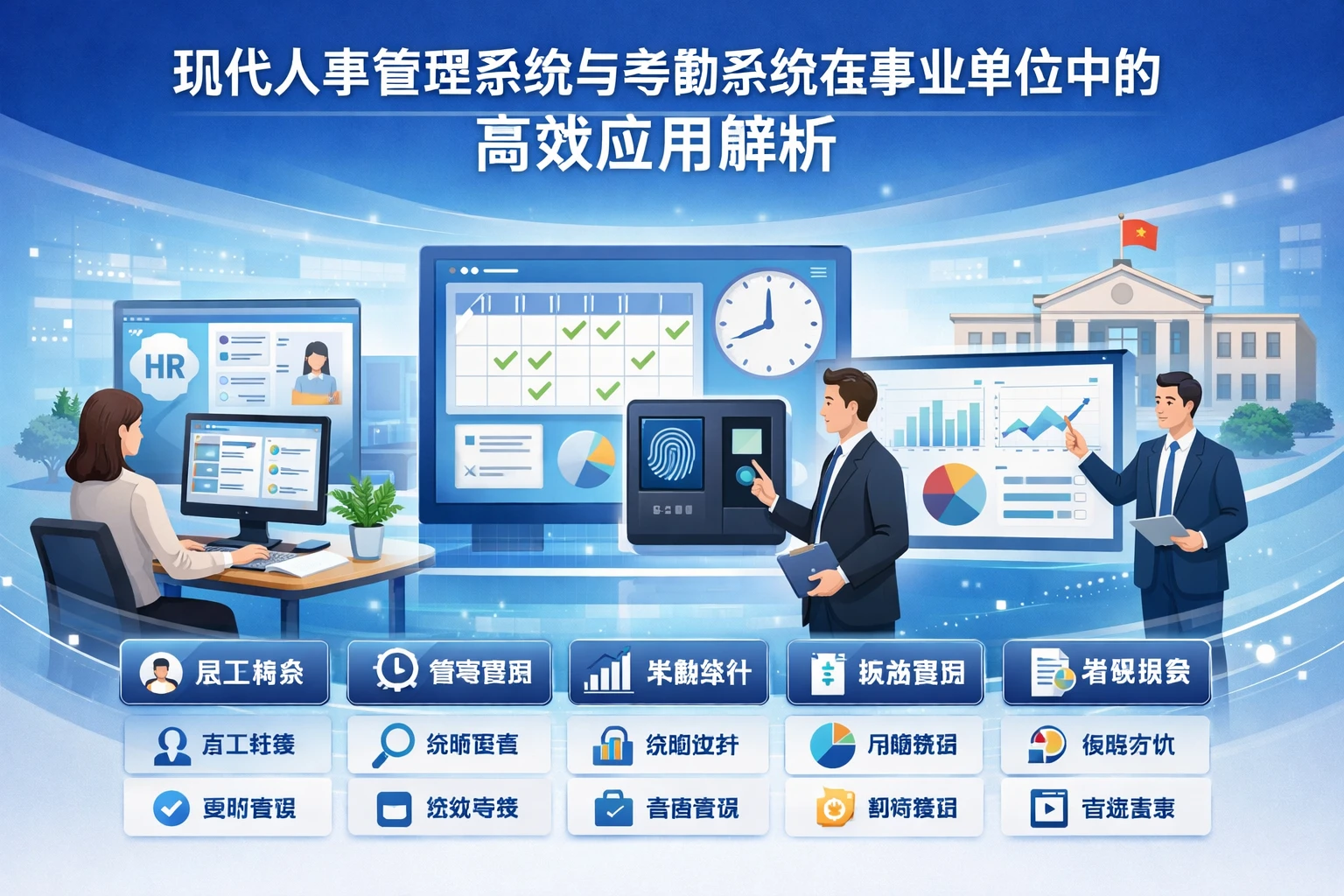现代人事管理系统与考勤系统在事业单位中的高效应用解析