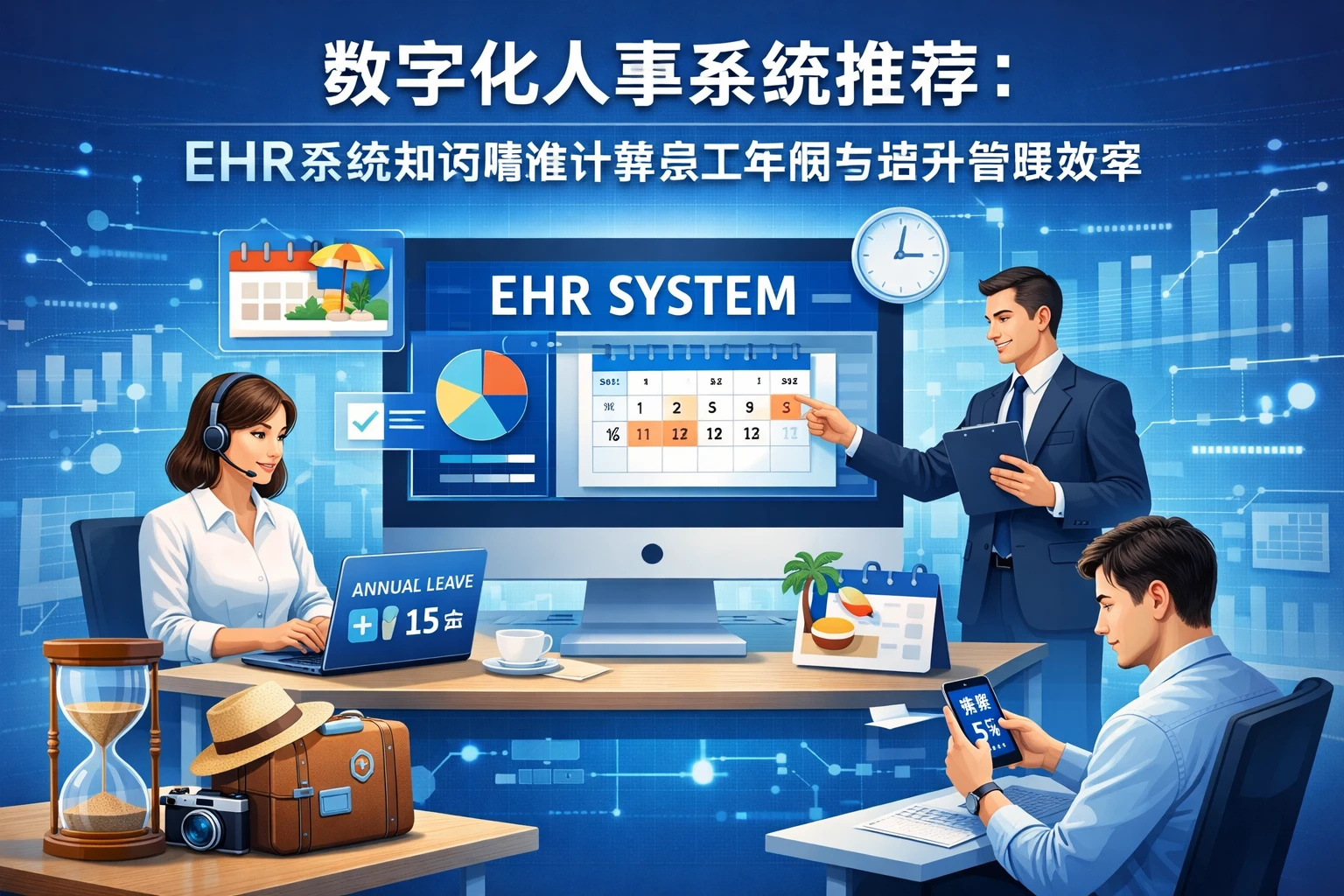 数字化人事系统推荐：EHR系统如何精准计算员工年假与提升管理效率