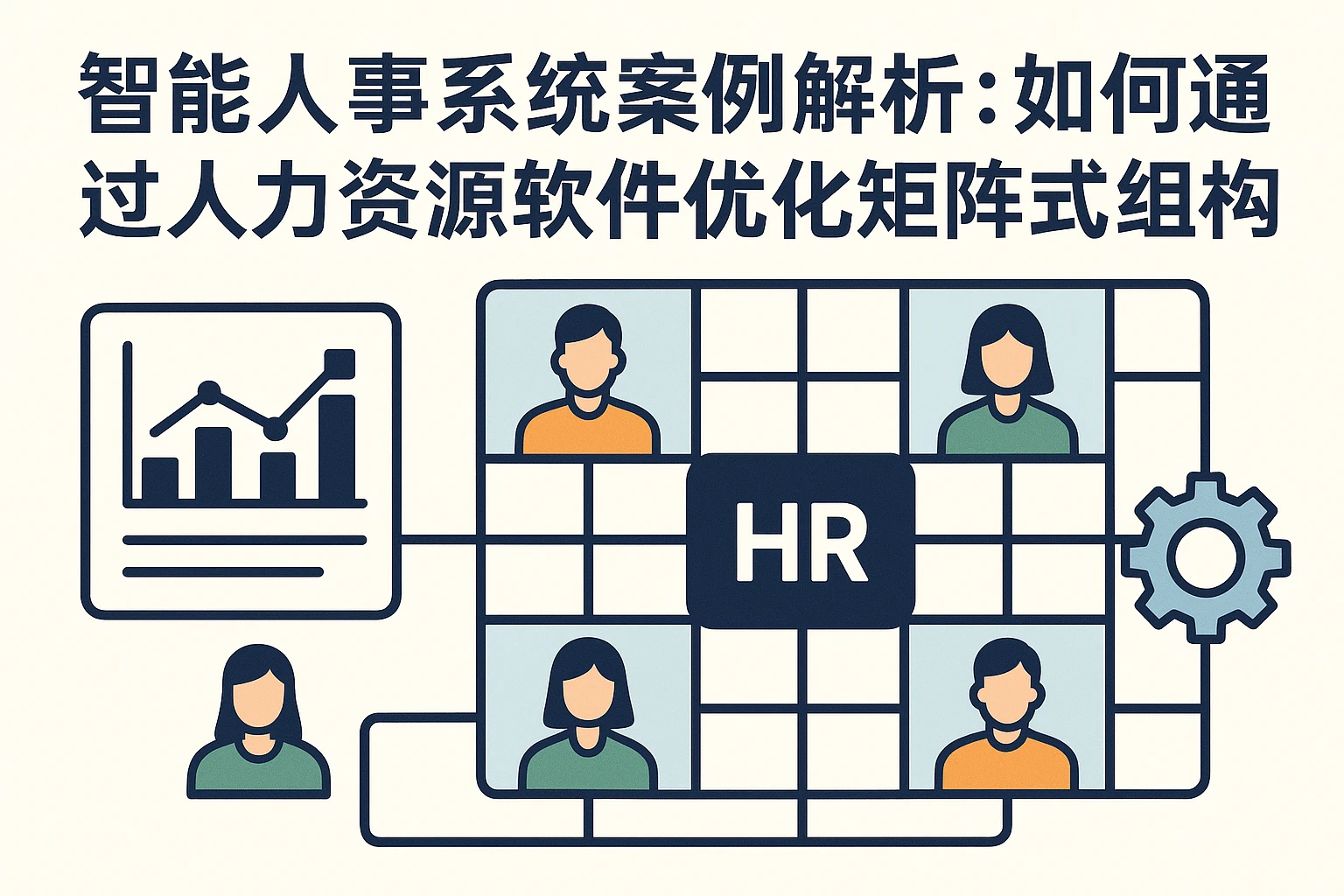智能人事系统案例解析：如何通过人力资源软件优化矩阵式组织架构